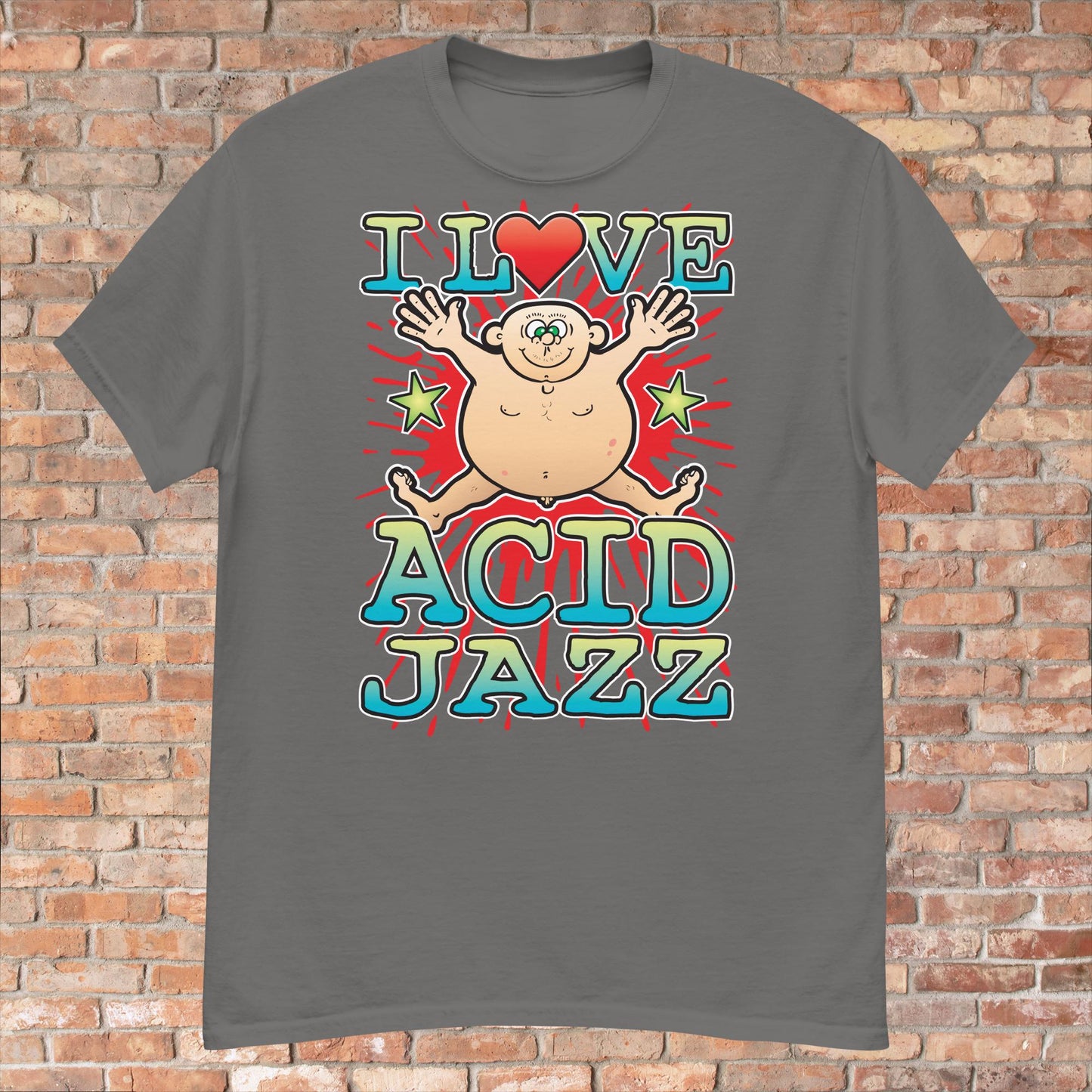 Acid Jazz Cotton Love Music T-Shirt