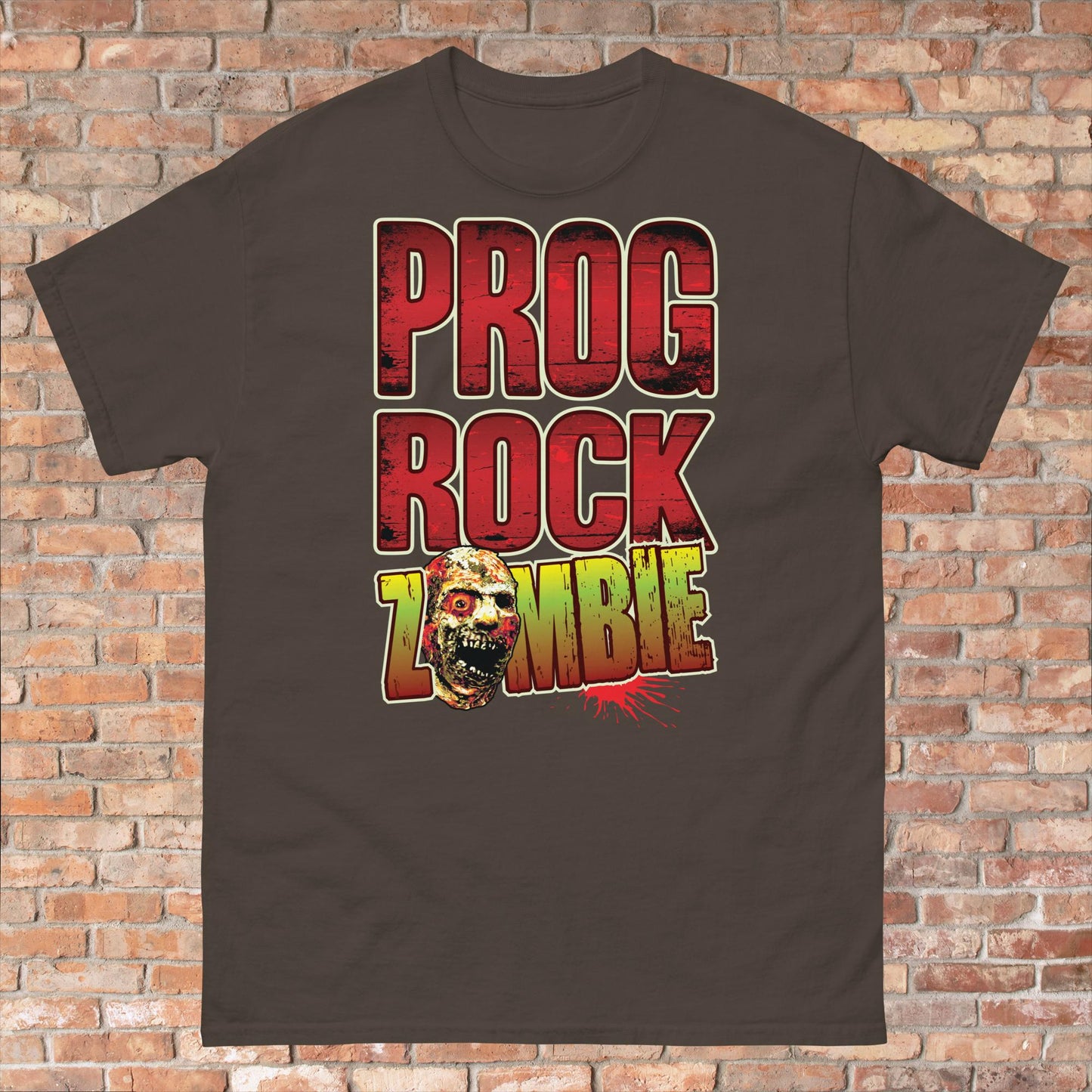 Prog Rock Zombie Cotton T-Shirt