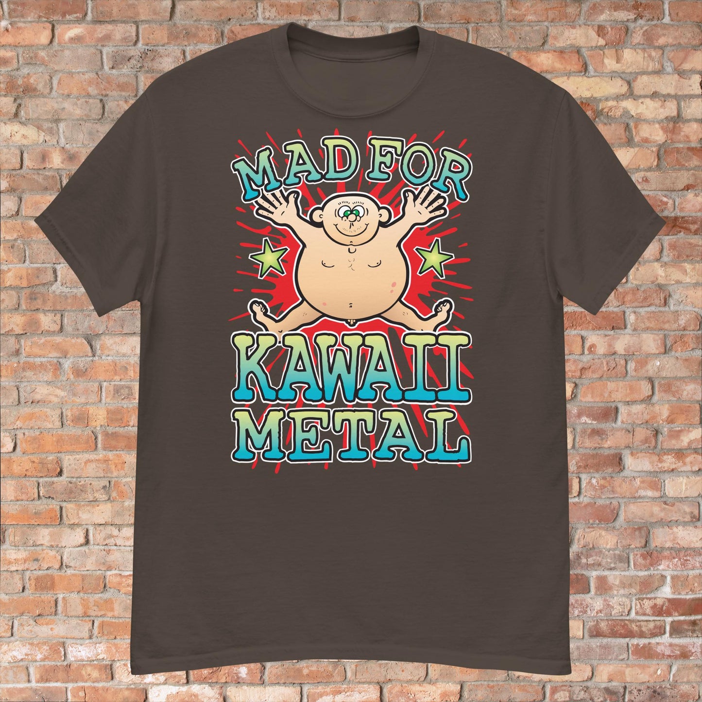 Kawaii Metal Cotton T-Shirt