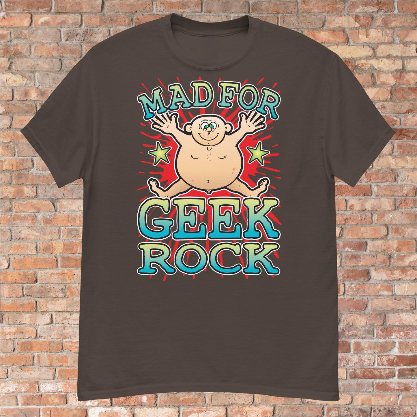 Geek Rock Cotton T-Shirt
