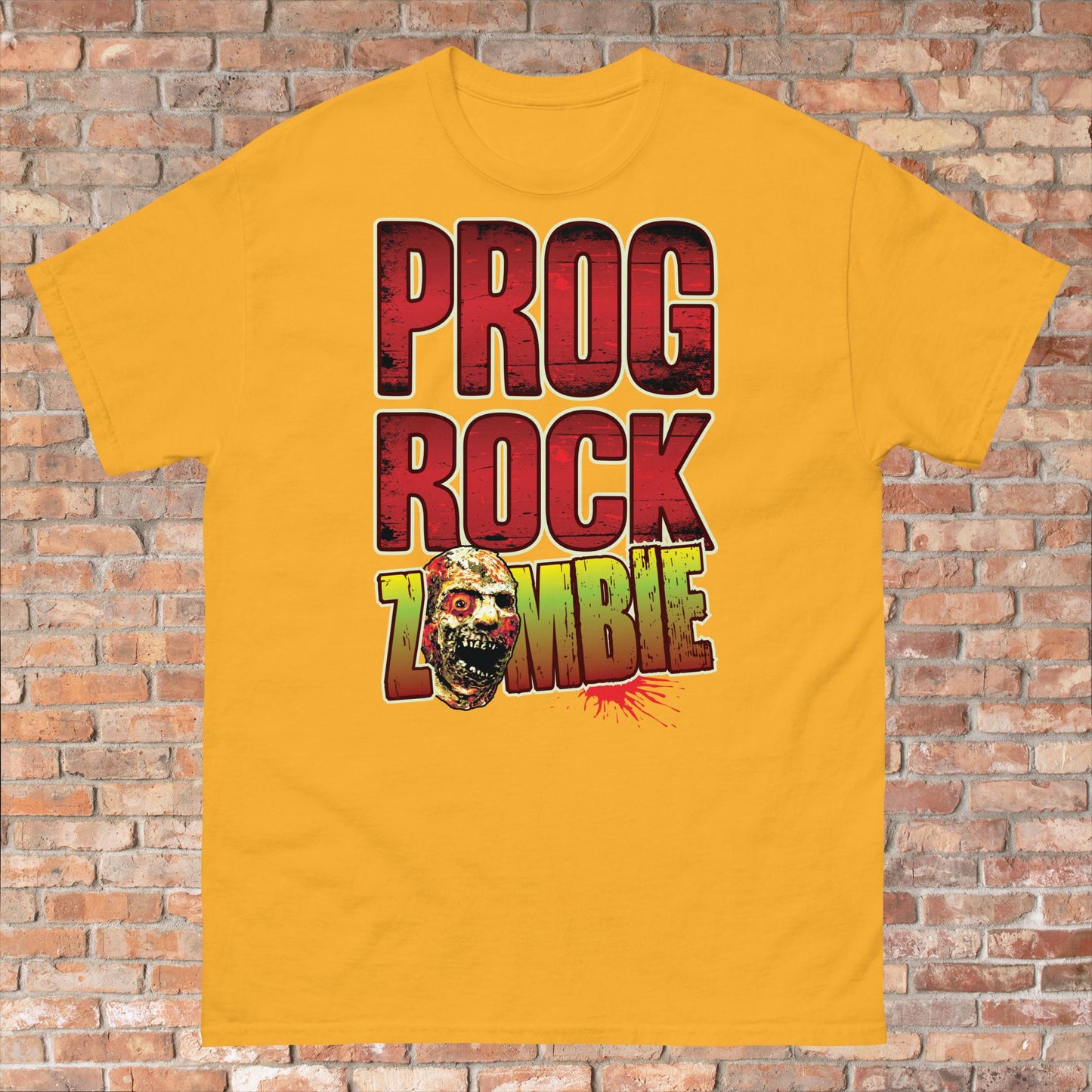 Prog Rock Zombie Cotton T-Shirt
