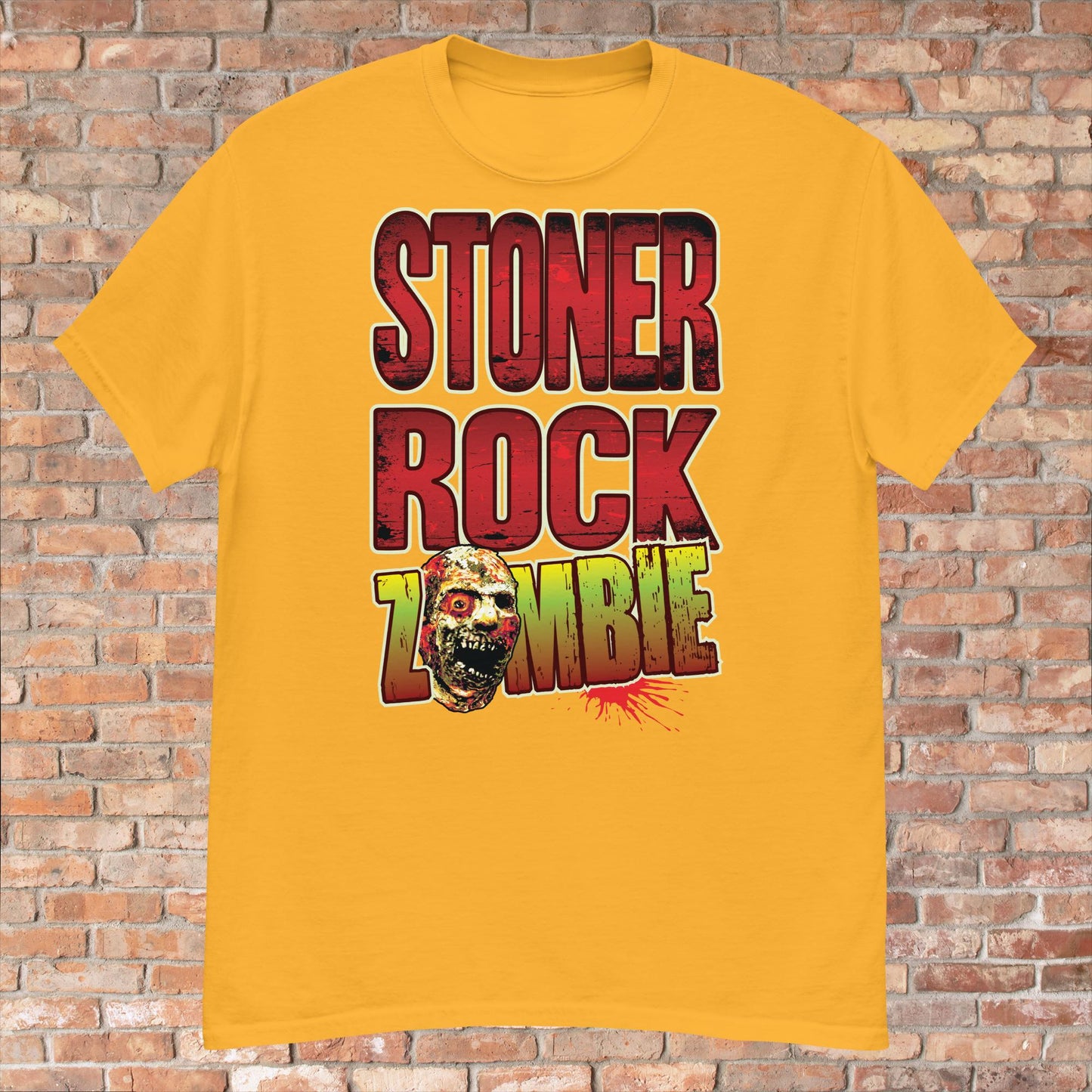 Stoner Rock Zombie Cotton T-Shirt