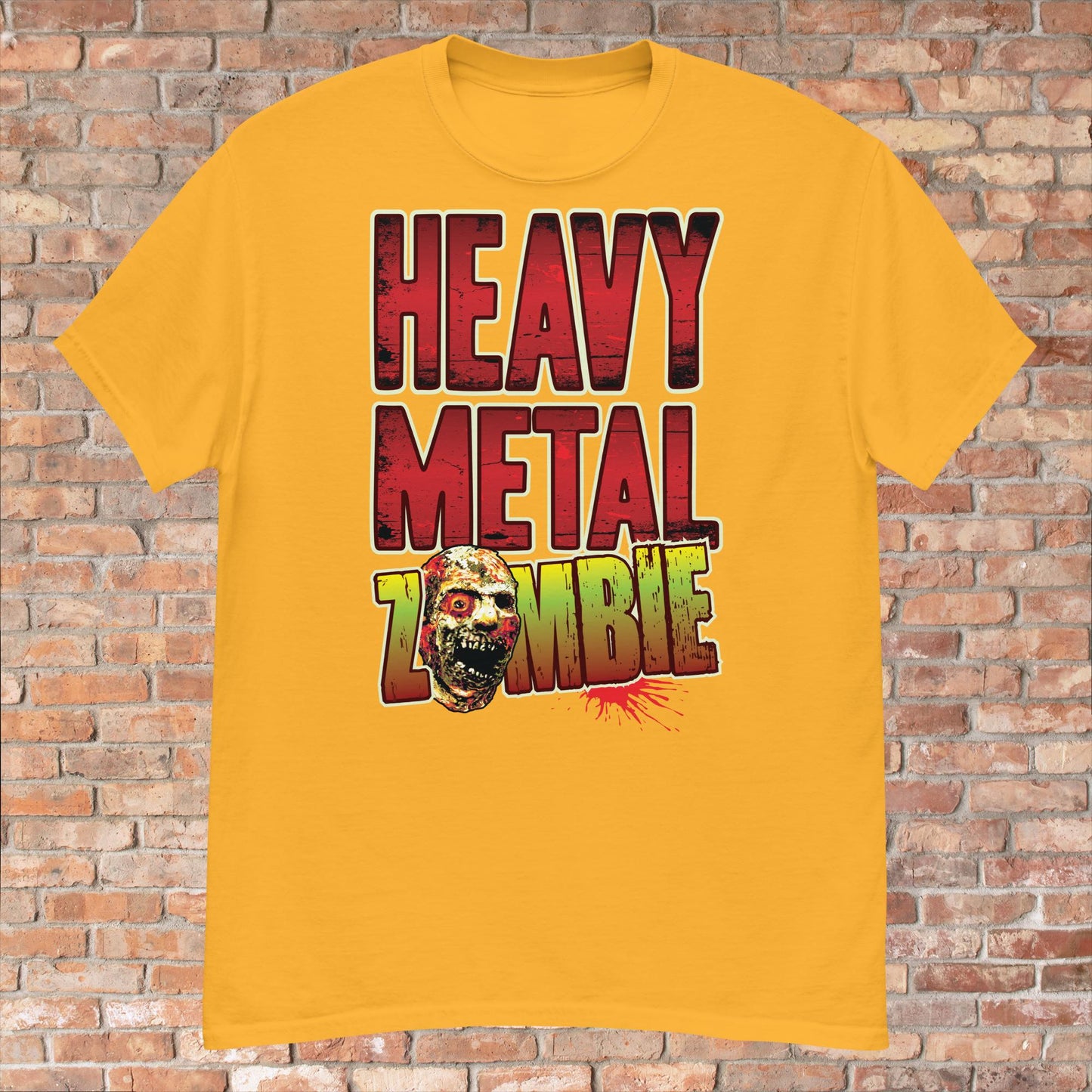 Heavy Metal Zombie Cotton T-Shirt