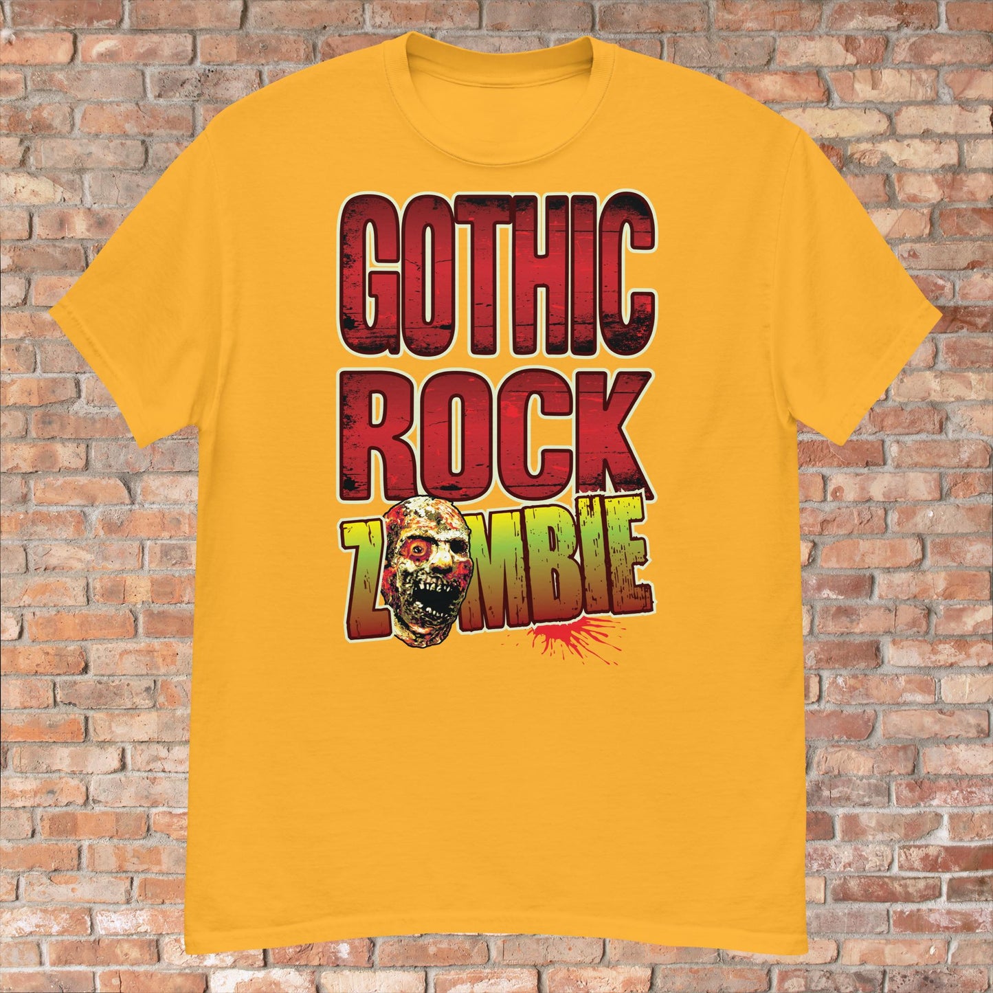 Gothic Rock Zombie Cotton T-Shirt