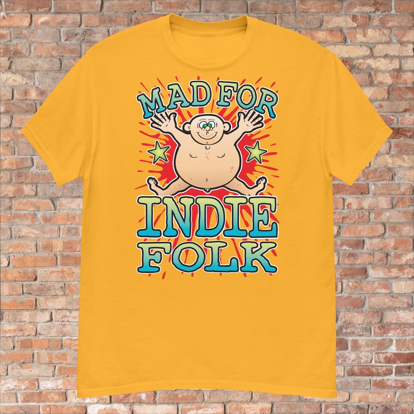 Indie Folk Cotton T-Shirt