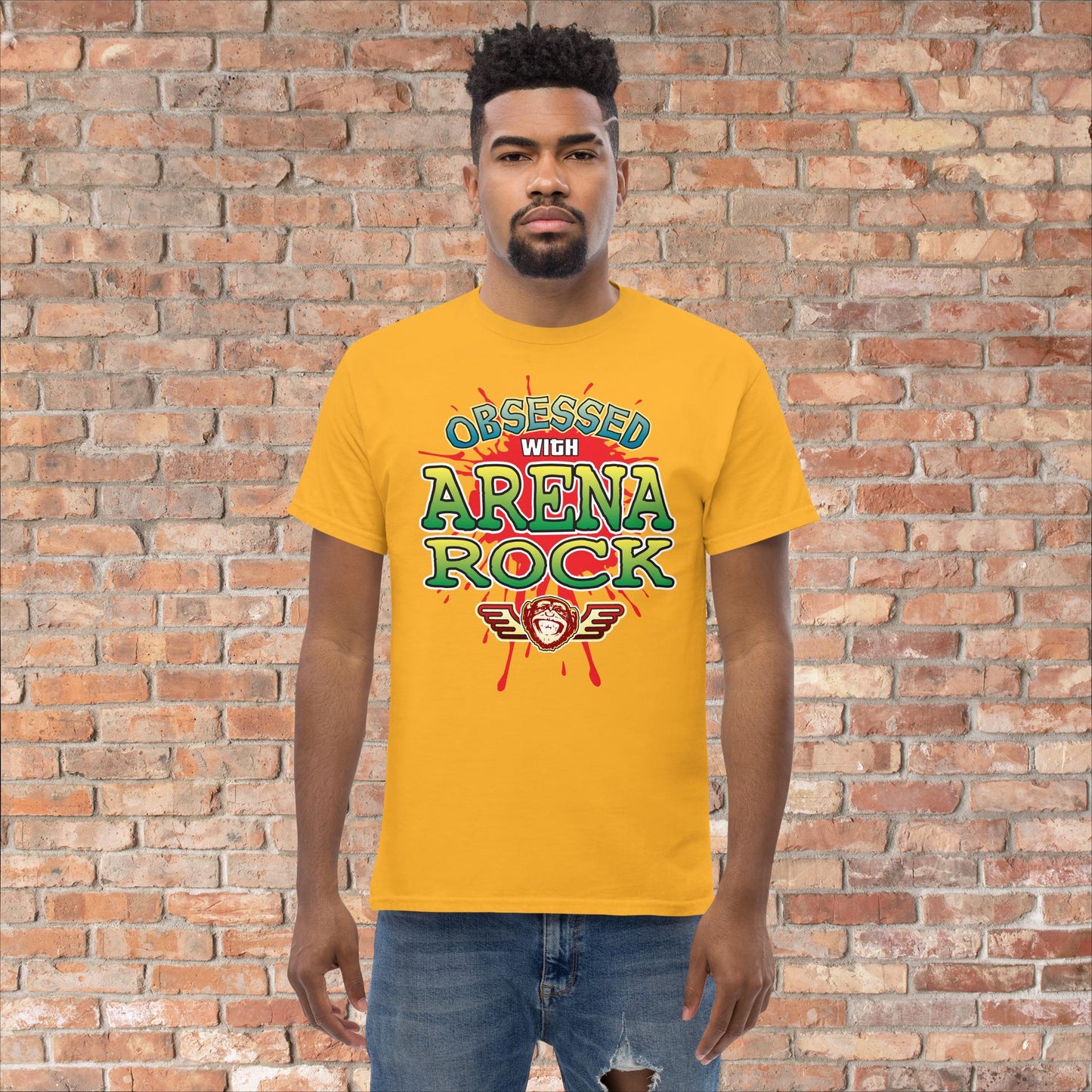 Arena Rock Obsessed Cotton T-Shirt