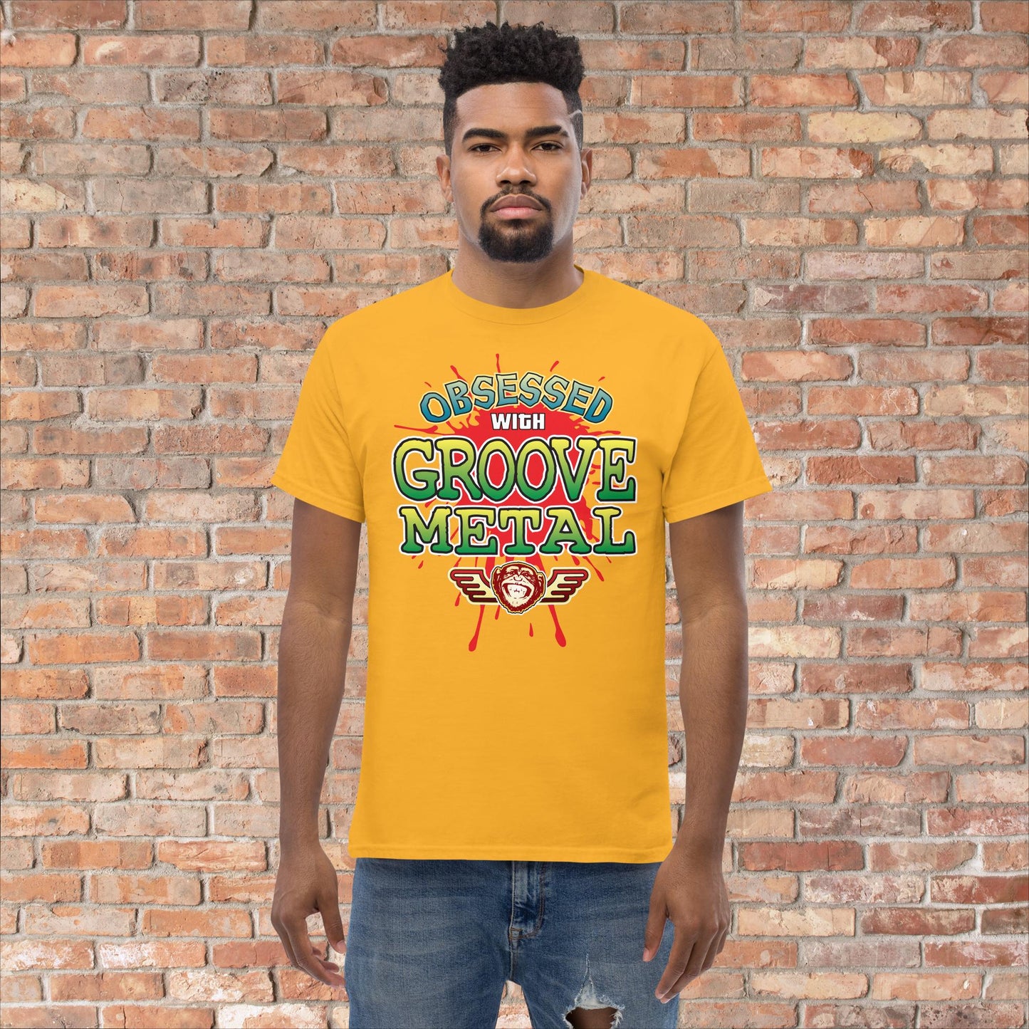 Groove Metal Obsessed Cotton T-Shirt
