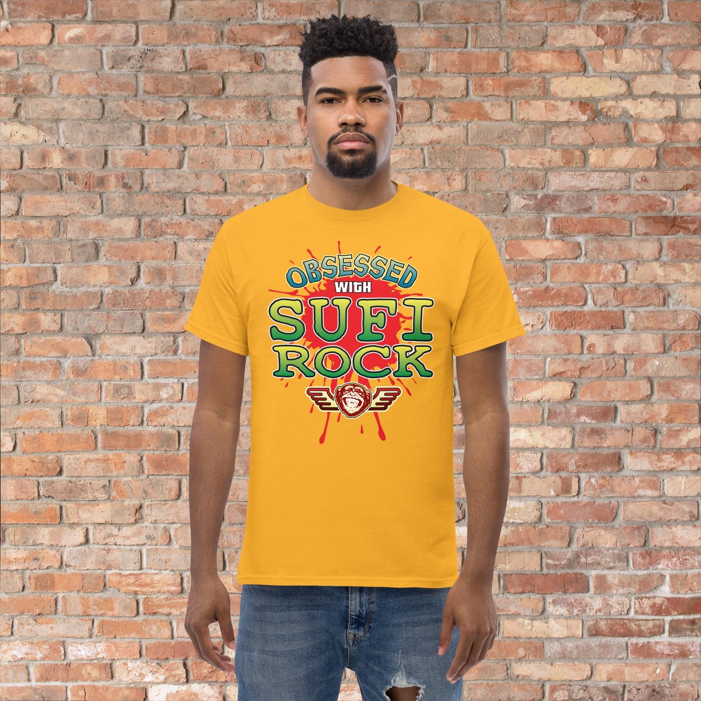 Sufi Rock Obsessed Cotton T-Shirt