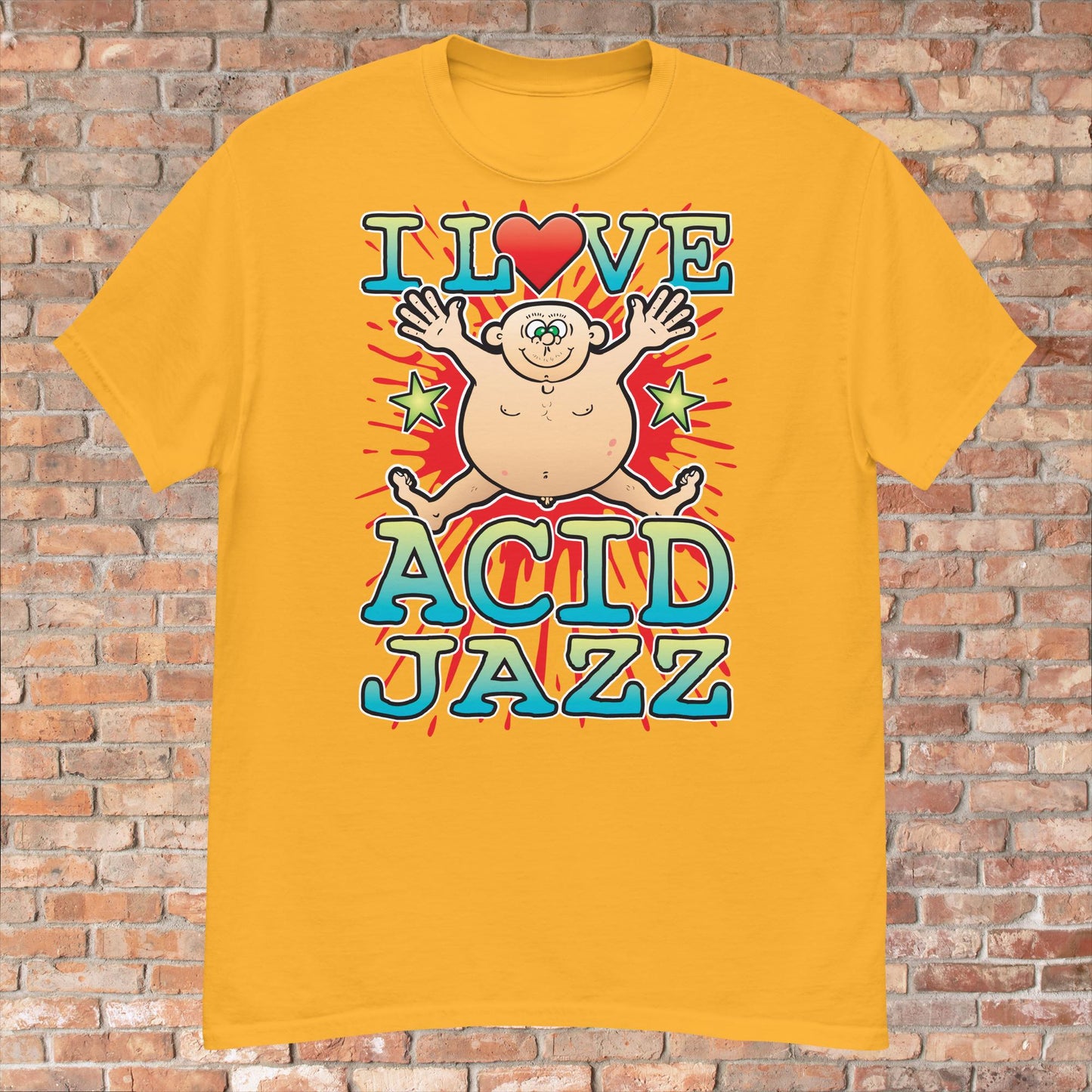 Acid Jazz Cotton Love Music T-Shirt
