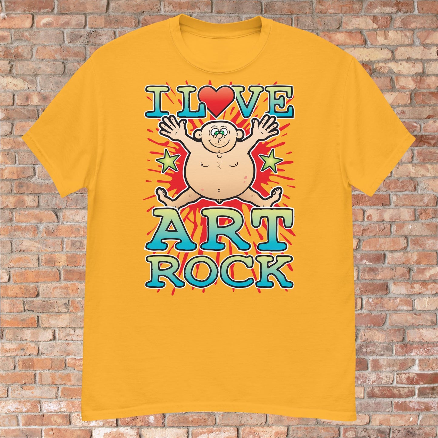 Art Rock Cotton Love Music T-Shirt