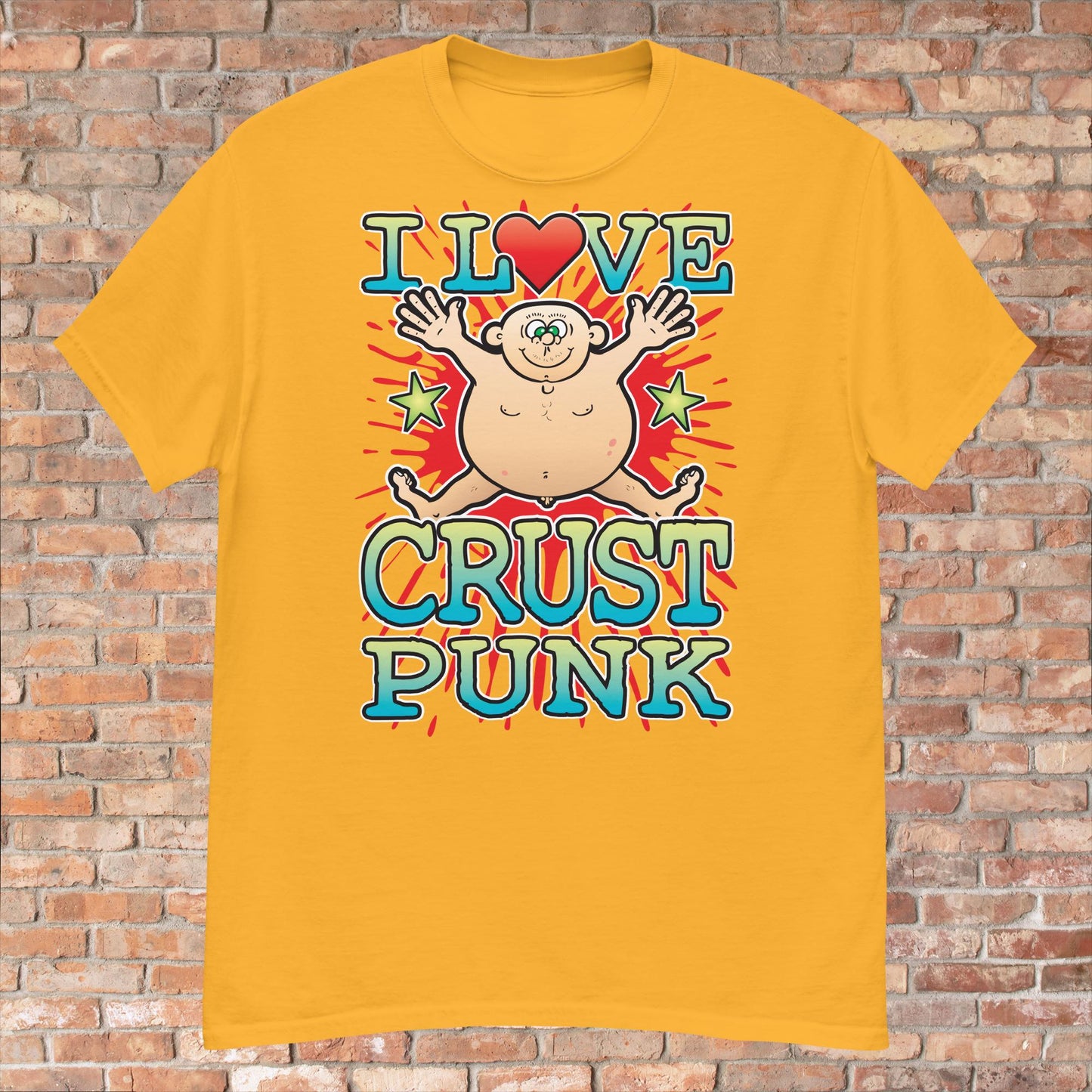 Crust Punk Cotton Love Music T-Shirt