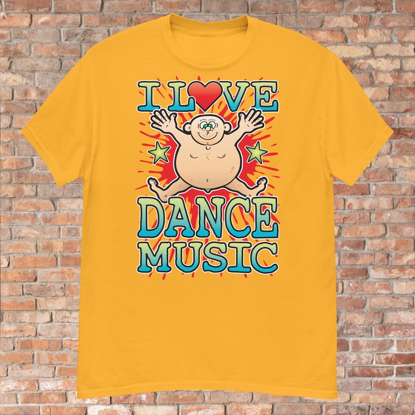 Dance Music Cotton Love Music T-Shirt