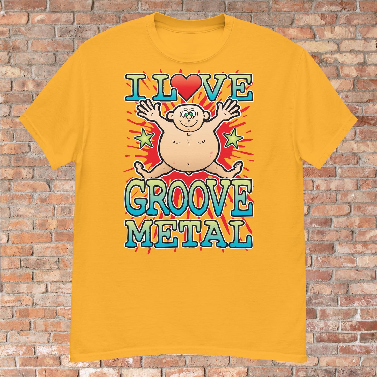 Groove Metal Cotton Love Music T-Shirt