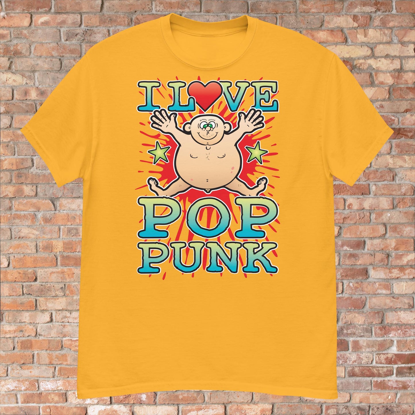 Pop Punk Cotton Love Music T-Shirt