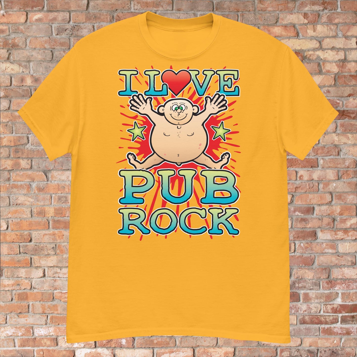 Pub Rock Cotton Love Music T-Shirt