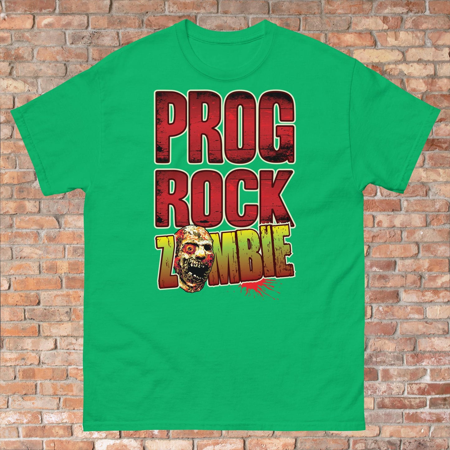 Prog Rock Zombie Cotton T-Shirt