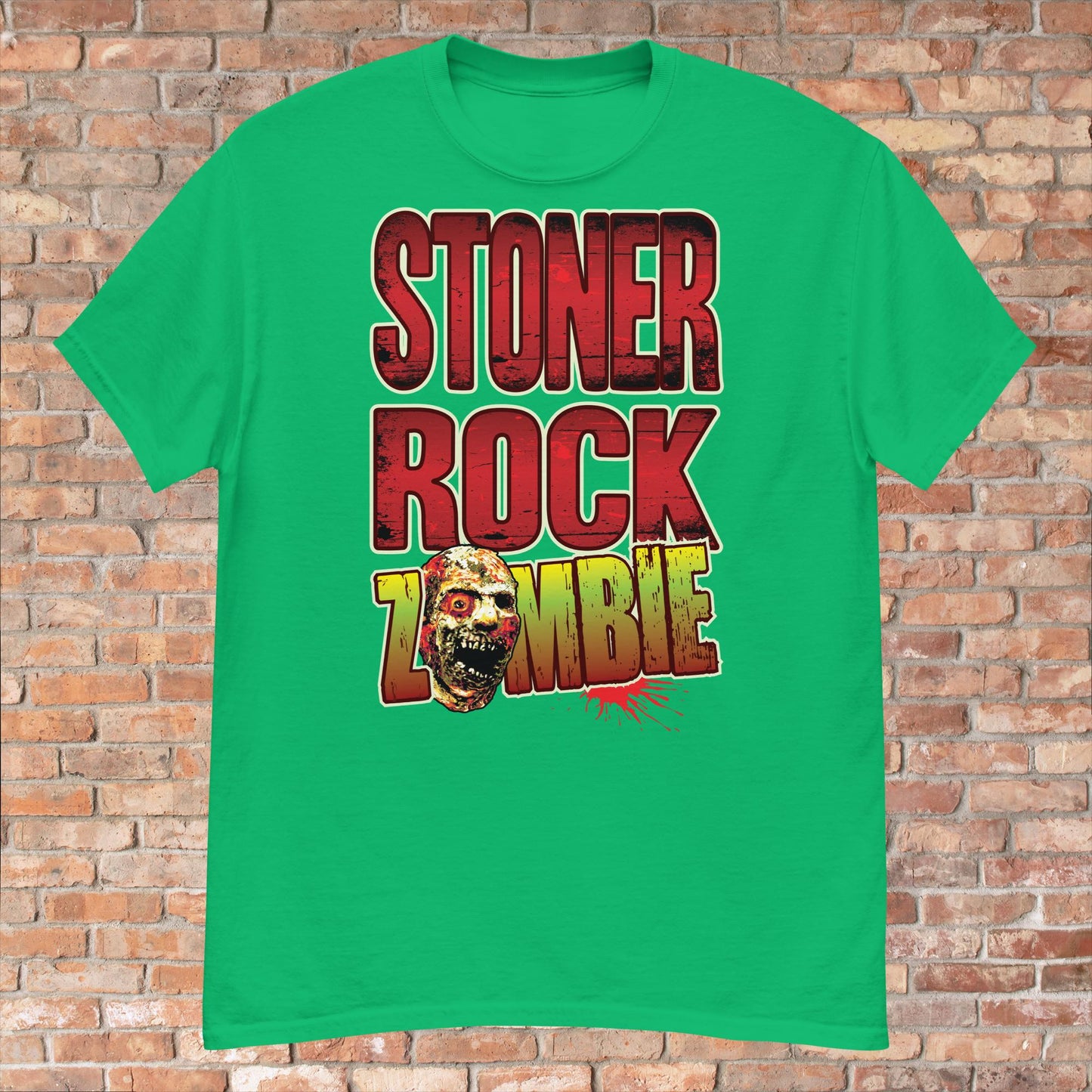 Stoner Rock Zombie Cotton T-Shirt