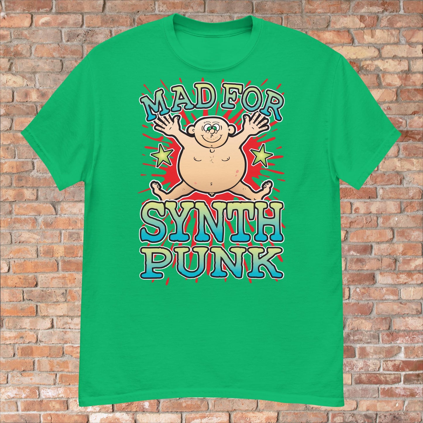 Synth Punk Cotton T-Shirt