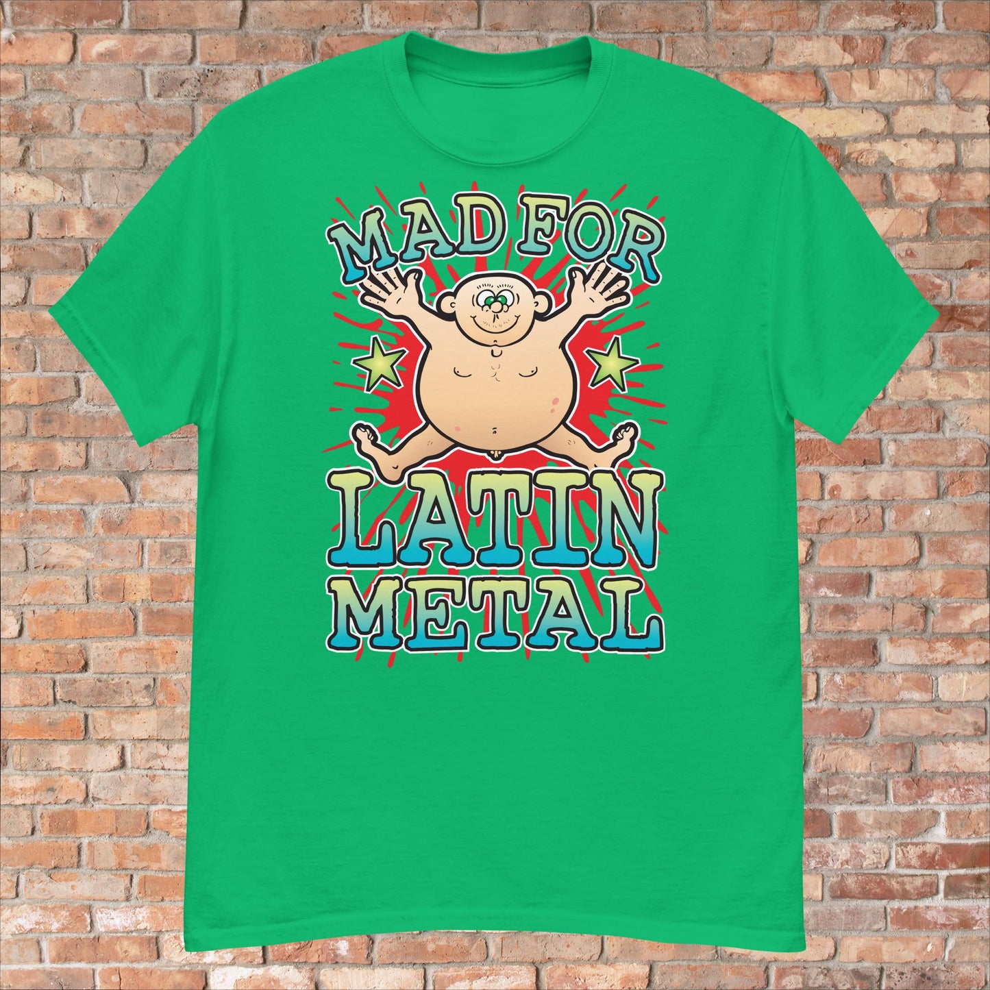 Latin Metal Cotton T-Shirt