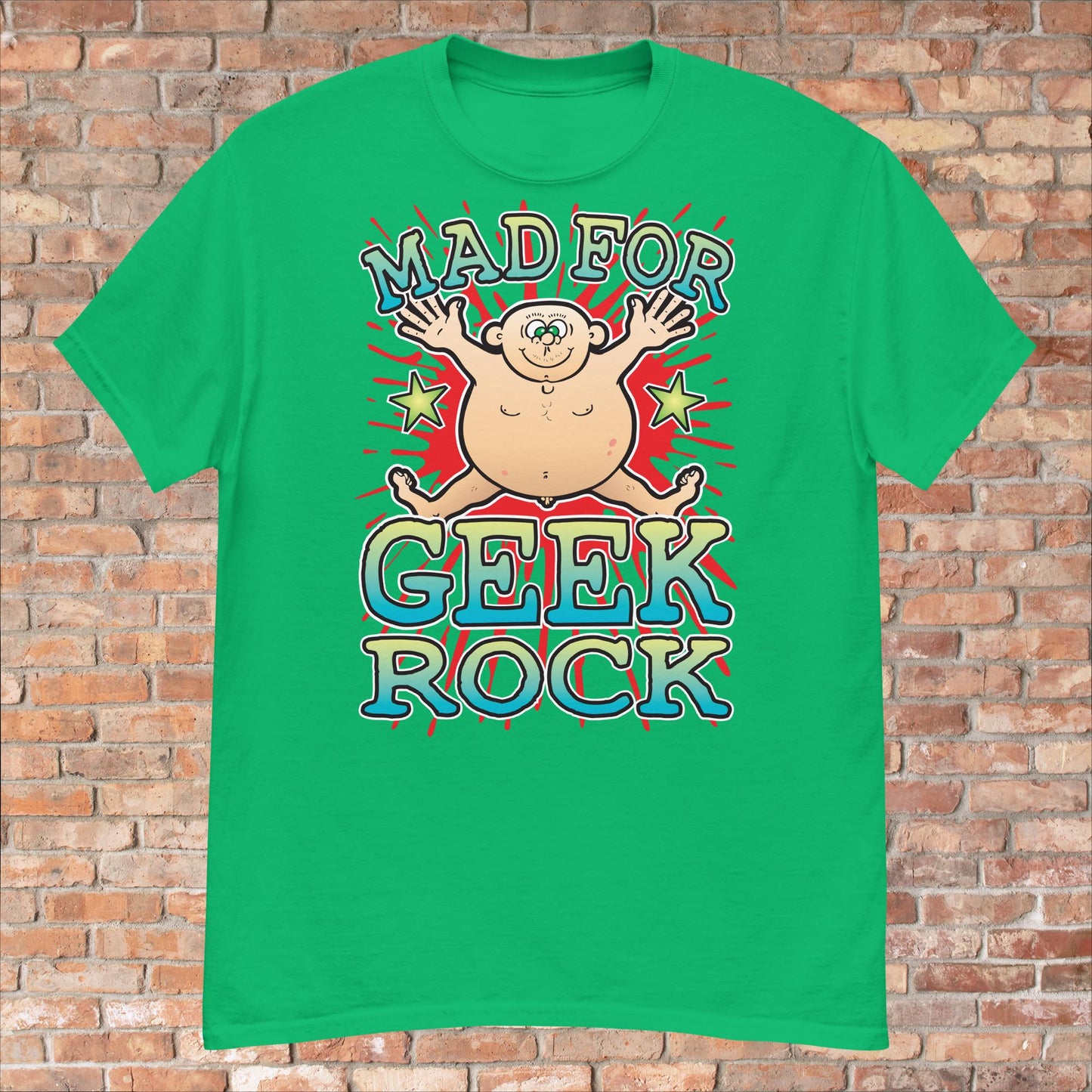 Geek Rock Cotton T-Shirt