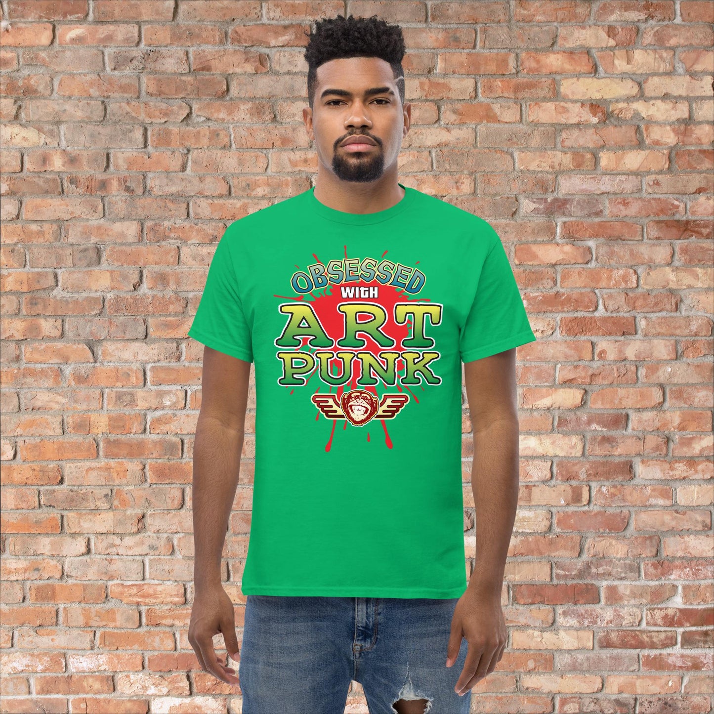 Art Punk Obsessed Cotton T-Shirt