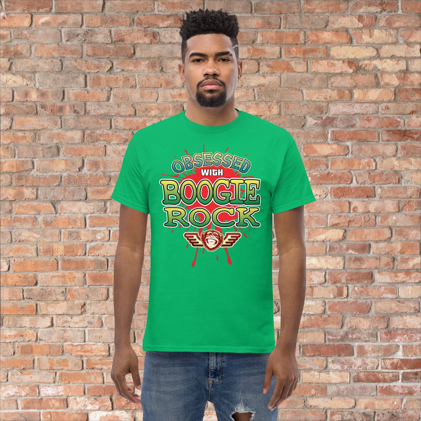 Boogie Rock Obsessed Cotton T-Shirt