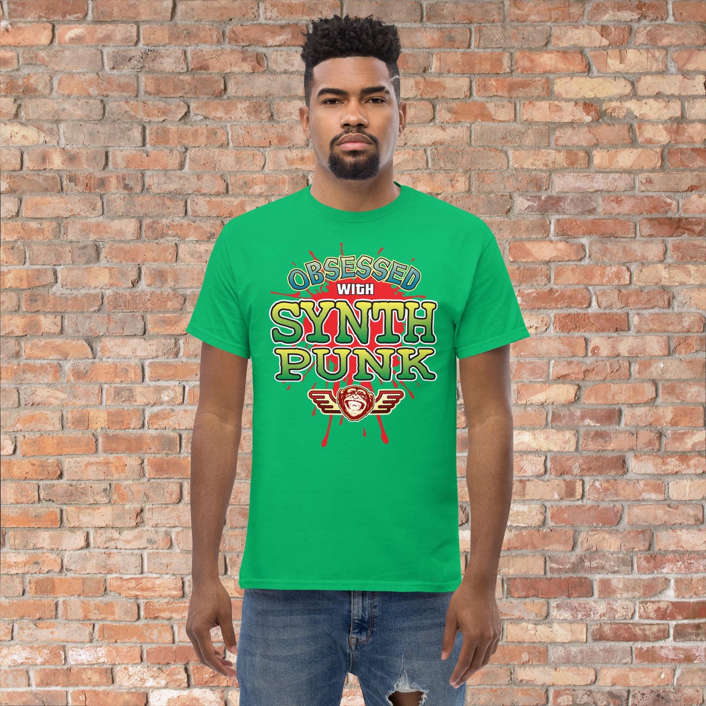 Synth Punk Obsessed Cotton T-Shirt