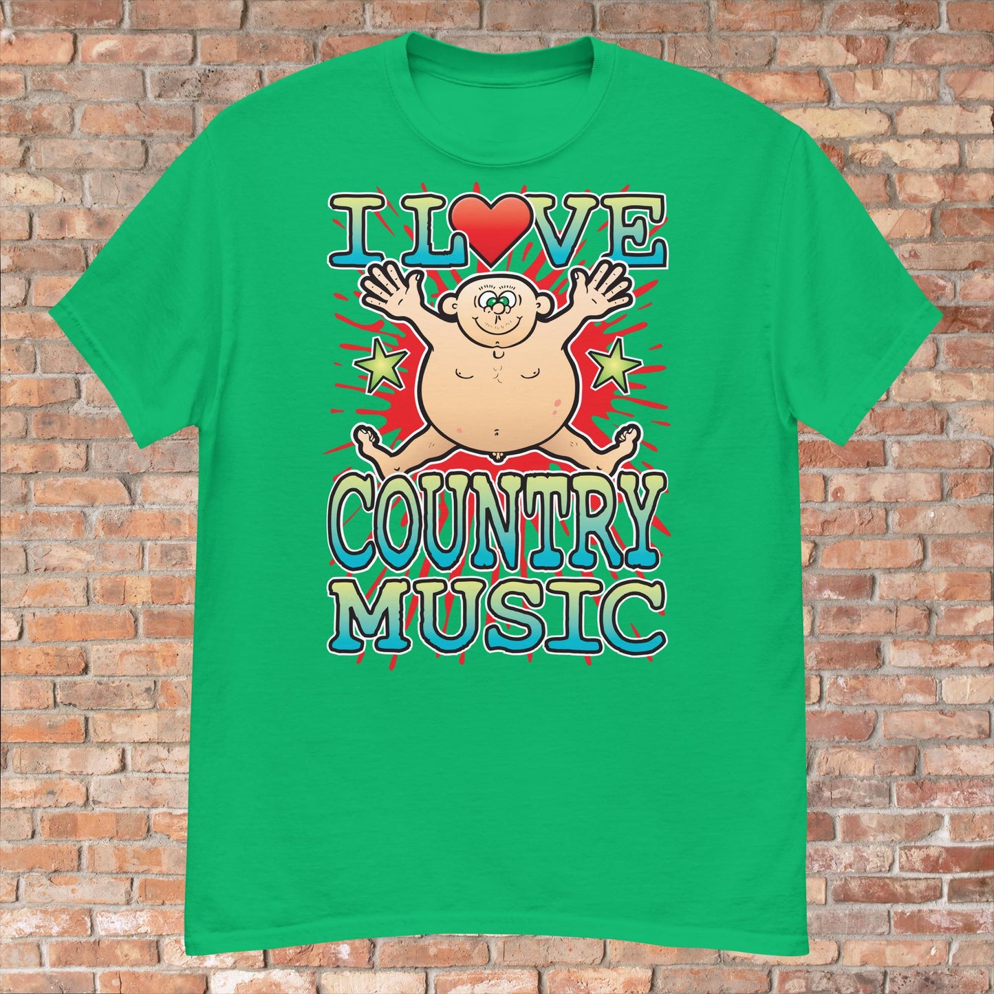 Country Music Cotton Love Music T-Shirt
