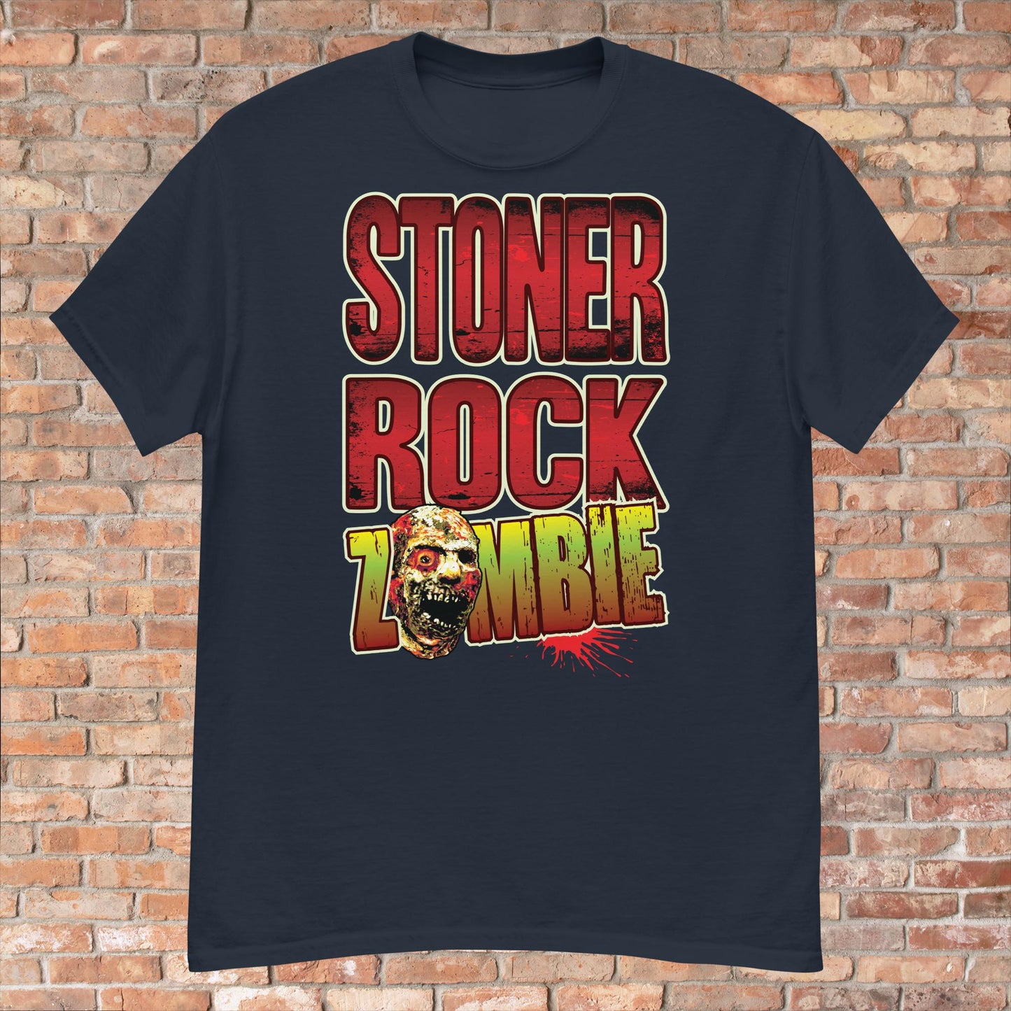 Stoner Rock Zombie Cotton T-Shirt