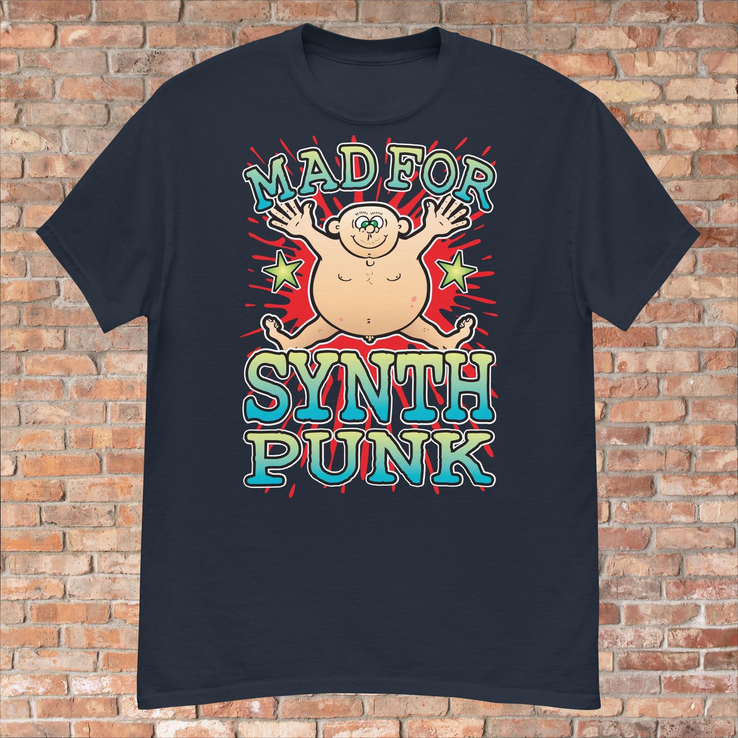 Synth Punk Cotton T-Shirt