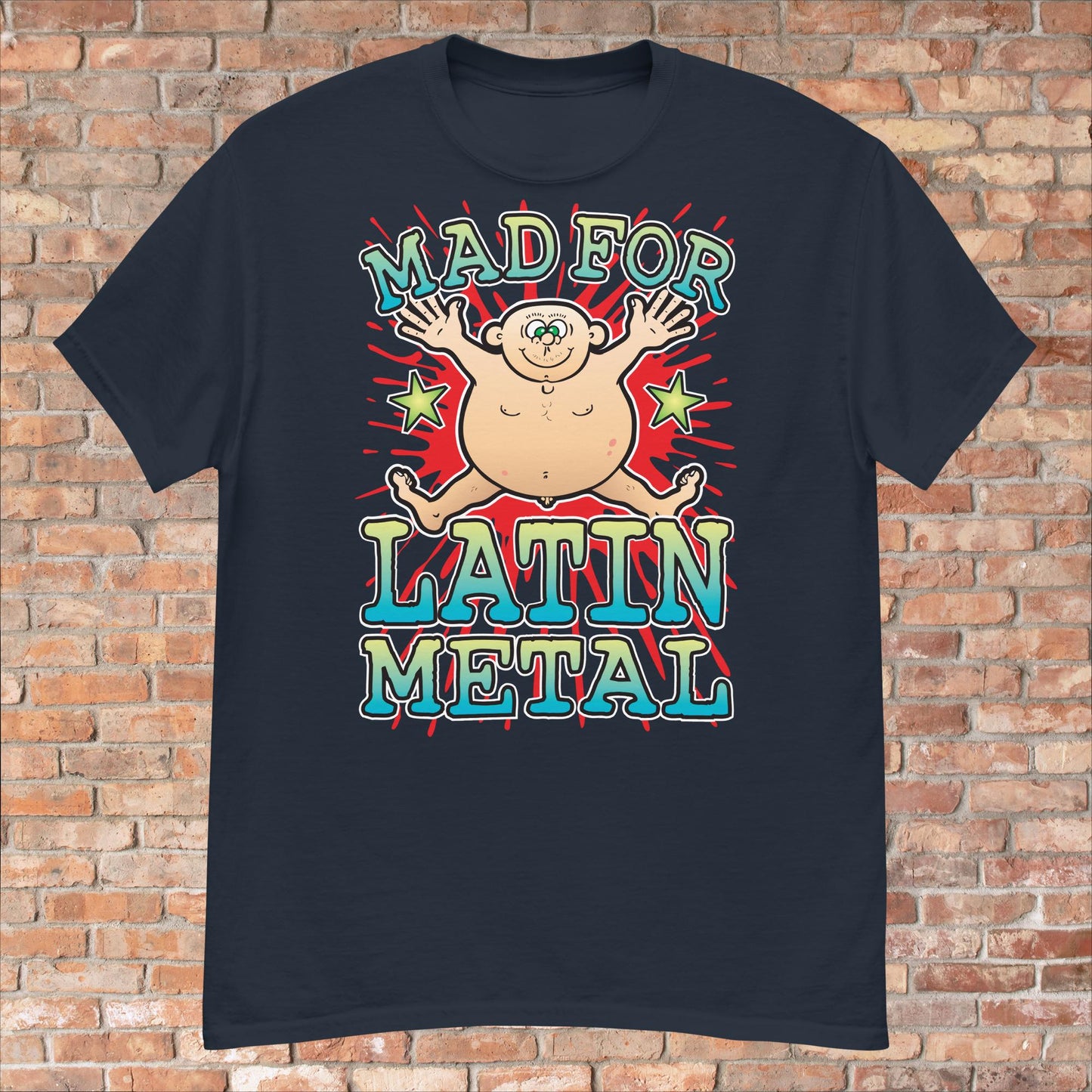 Latin Metal Cotton T-Shirt