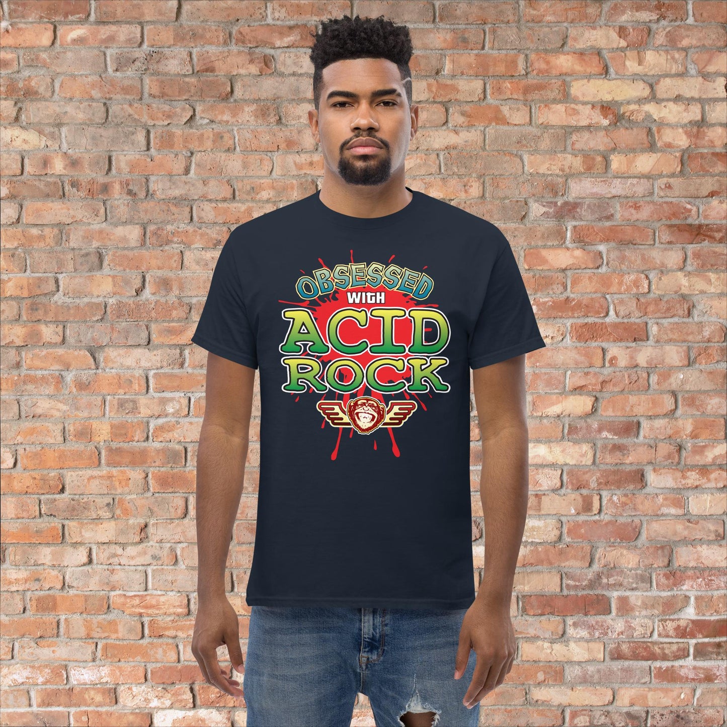 Acid Rock Obsessed Cotton T-Shirt
