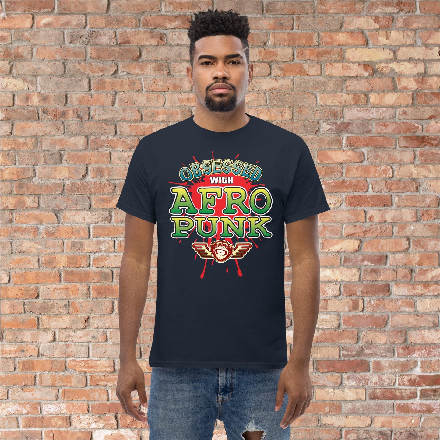 Afro Punk Obsessed Cotton T-Shirt