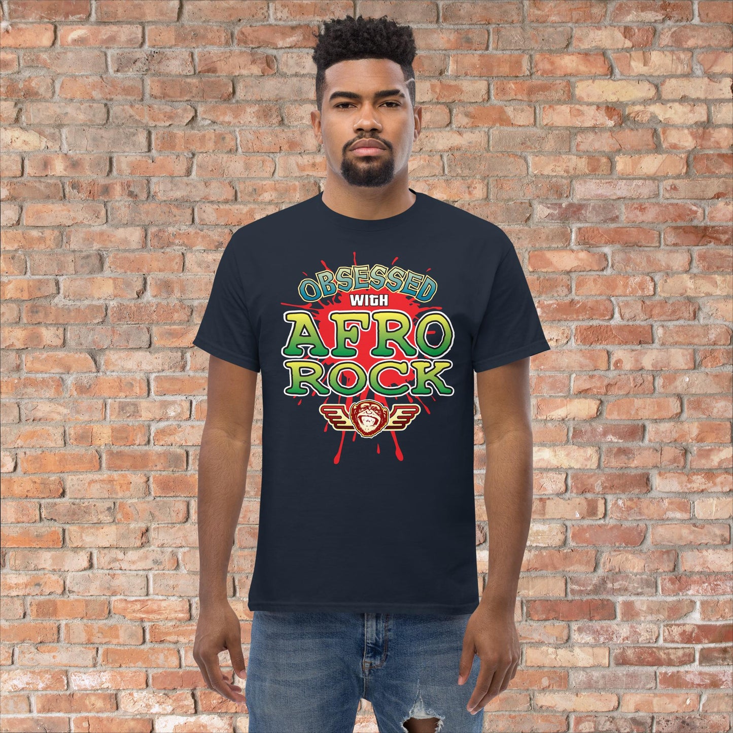 Afro Rock Obsessed Cotton T-Shirt