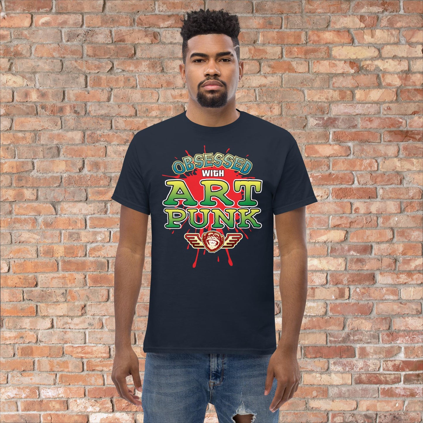 Art Punk Obsessed Cotton T-Shirt