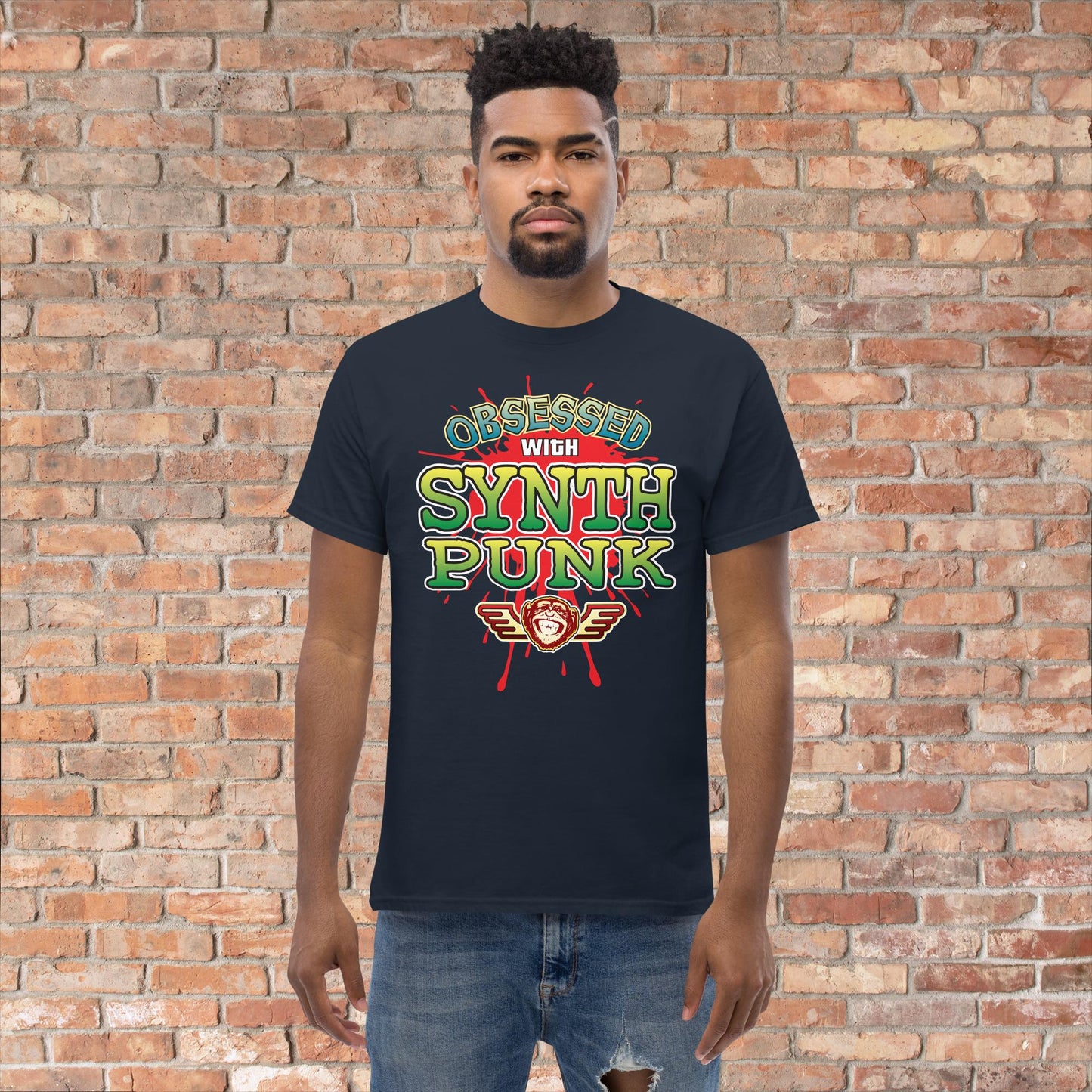 Synth Punk Obsessed Cotton T-Shirt