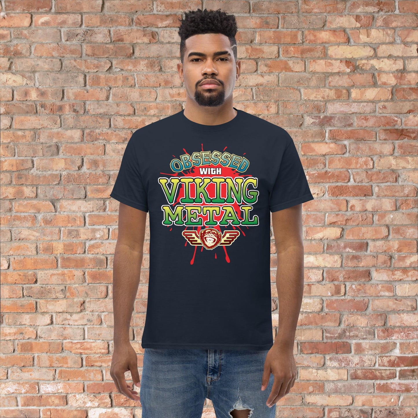 Viking Metal Obsessed Cotton T-Shirt