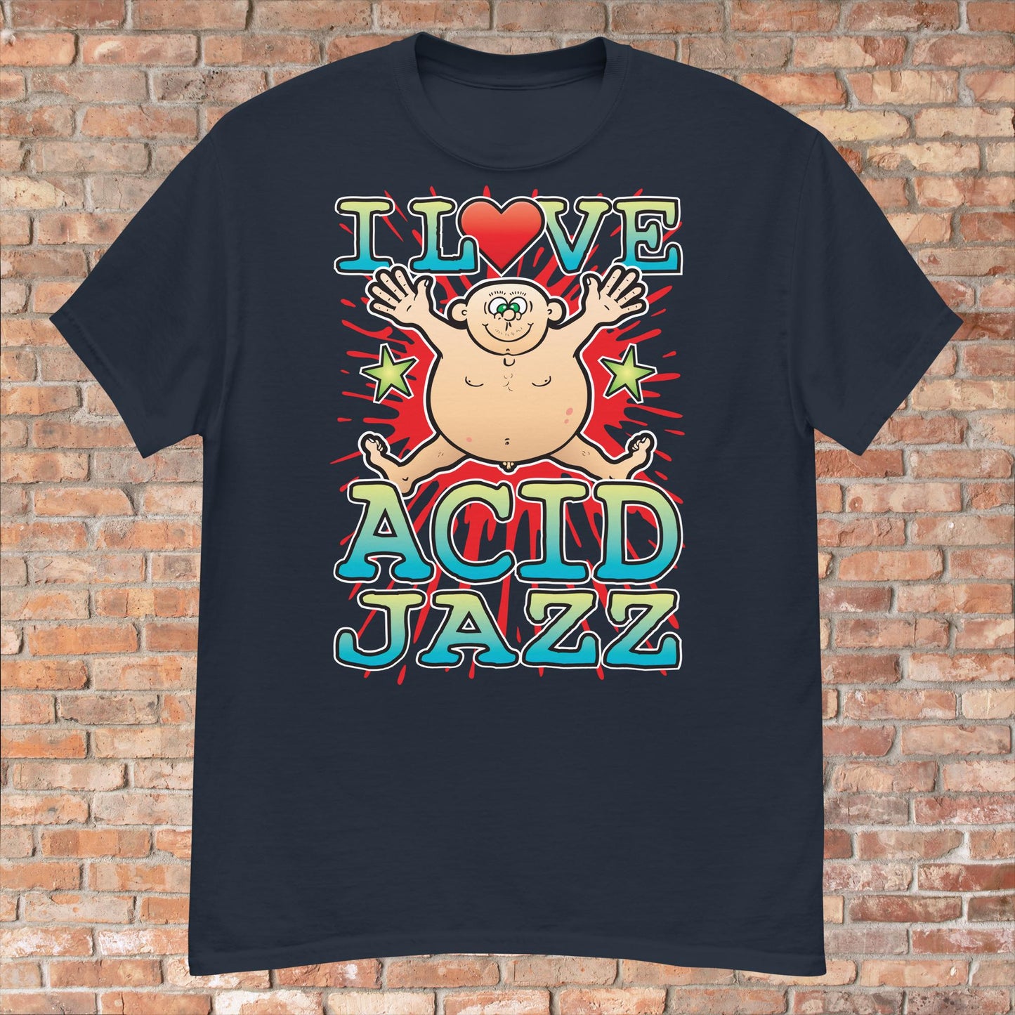 Acid Jazz Cotton Love Music T-Shirt
