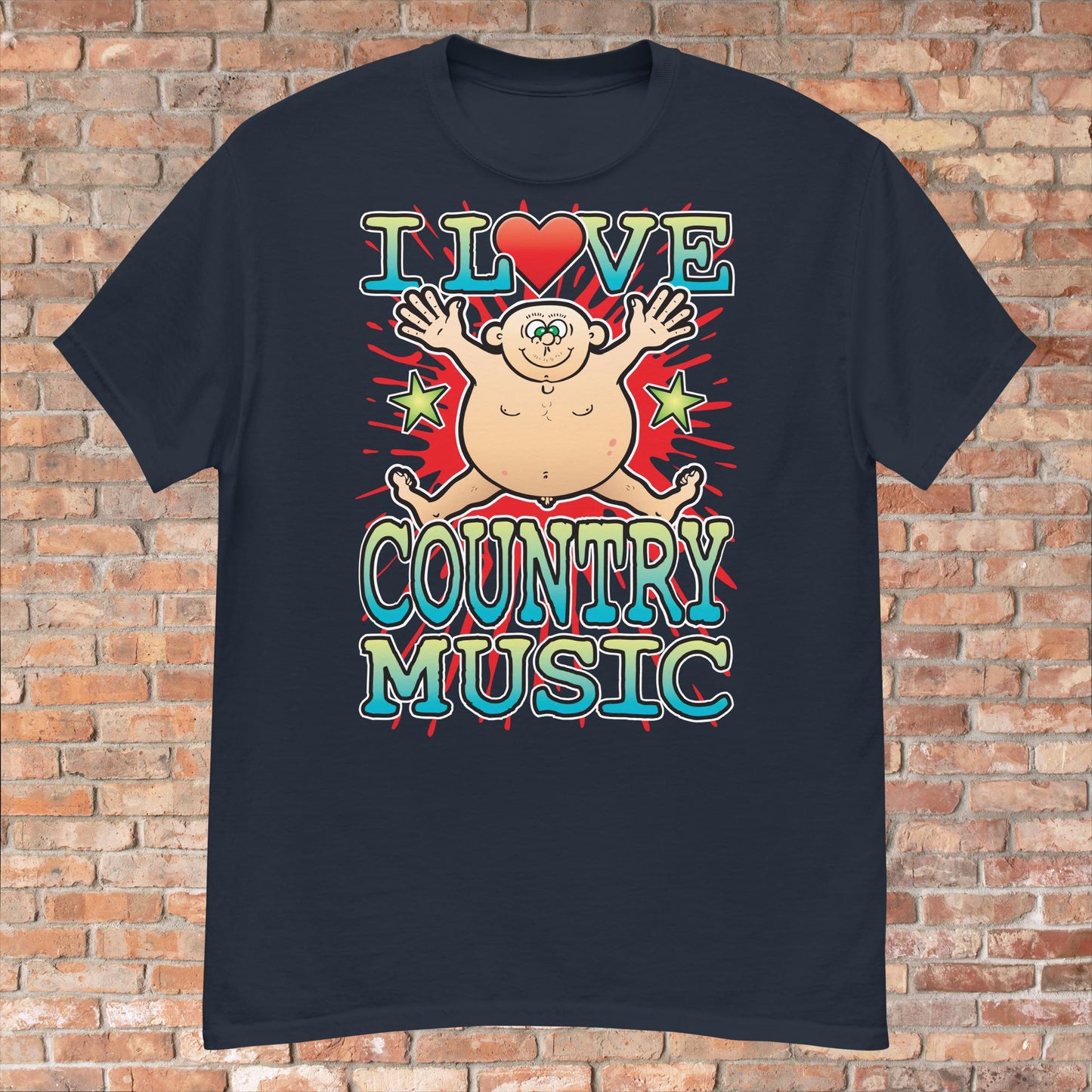 Country Music Cotton Love Music T-Shirt
