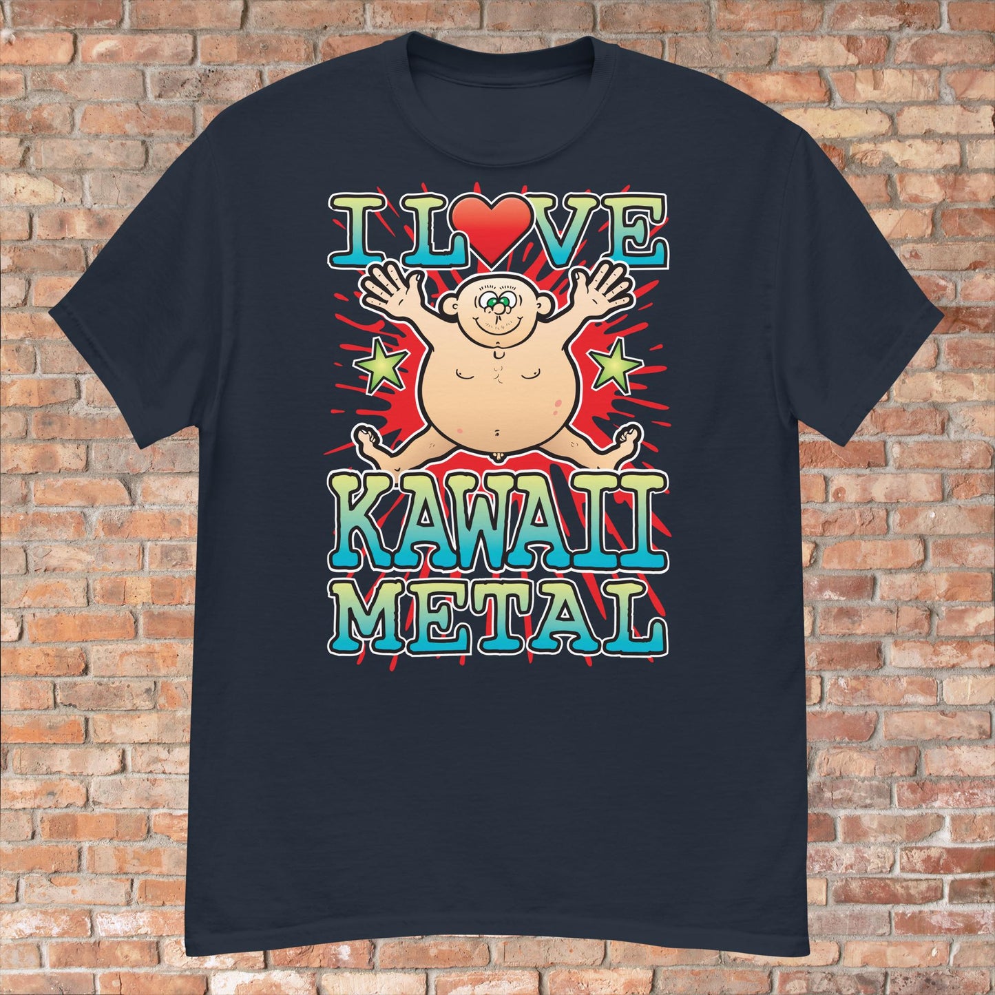 Kawaii Rock Cotton Love Music T-Shirt