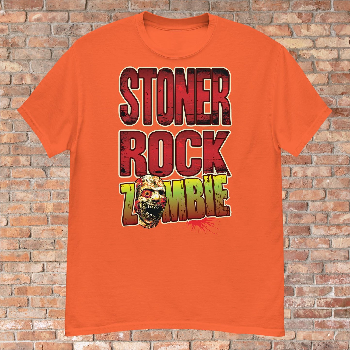 Stoner Rock Zombie Cotton T-Shirt