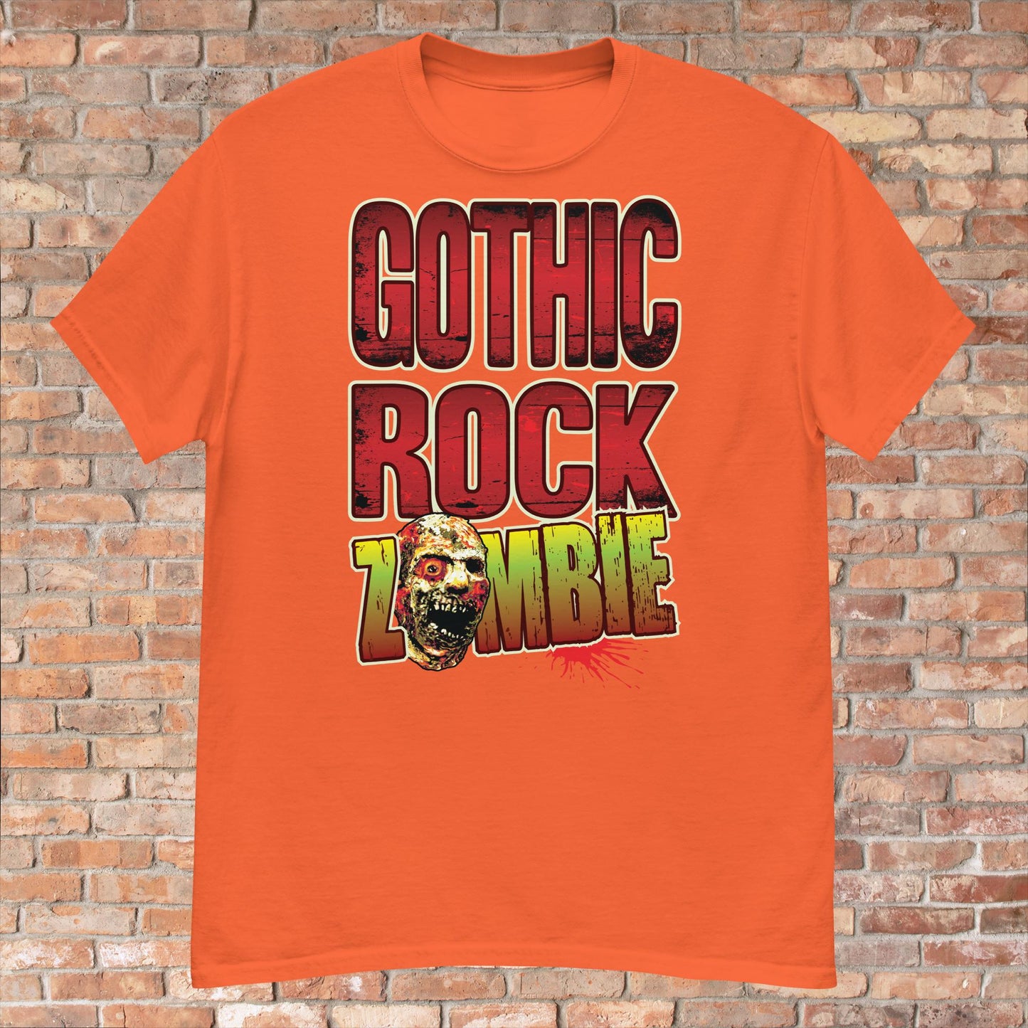 Gothic Rock Zombie Cotton T-Shirt