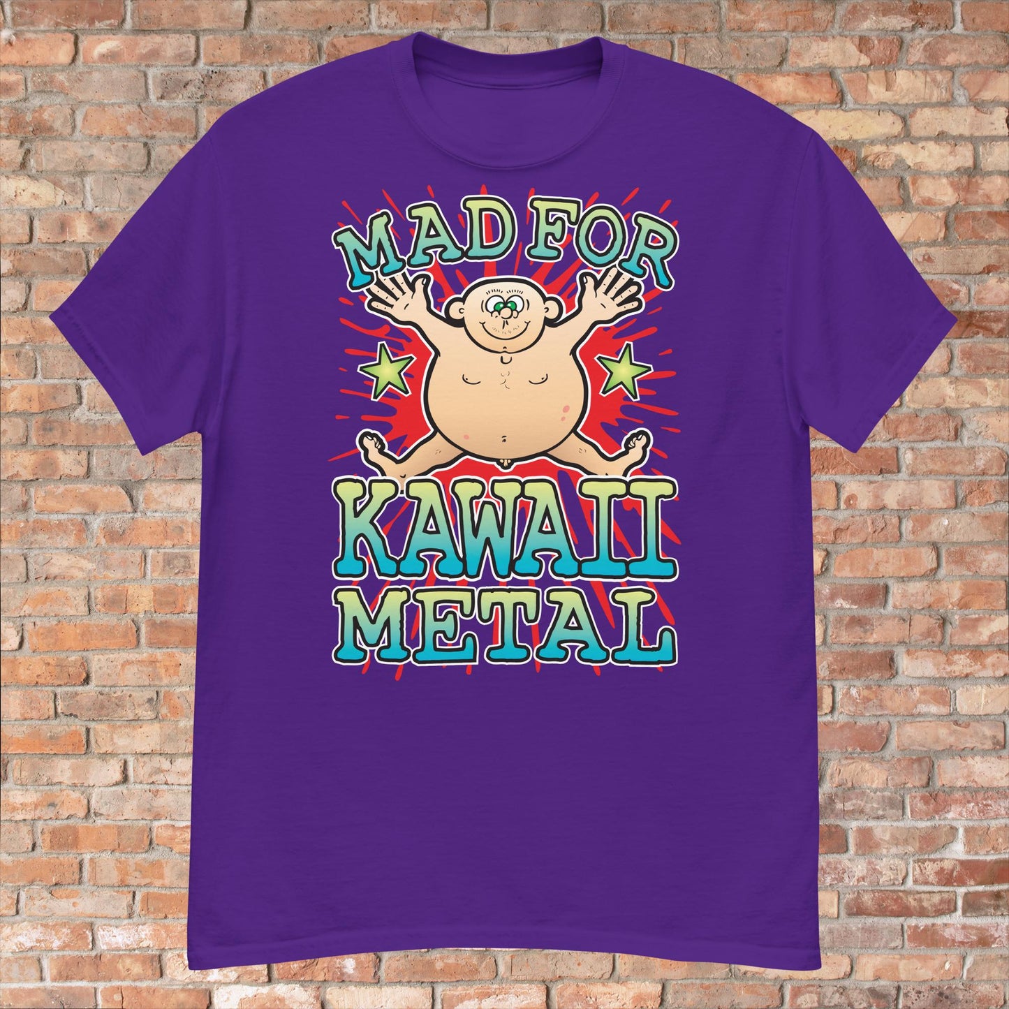Kawaii Metal Cotton T-Shirt