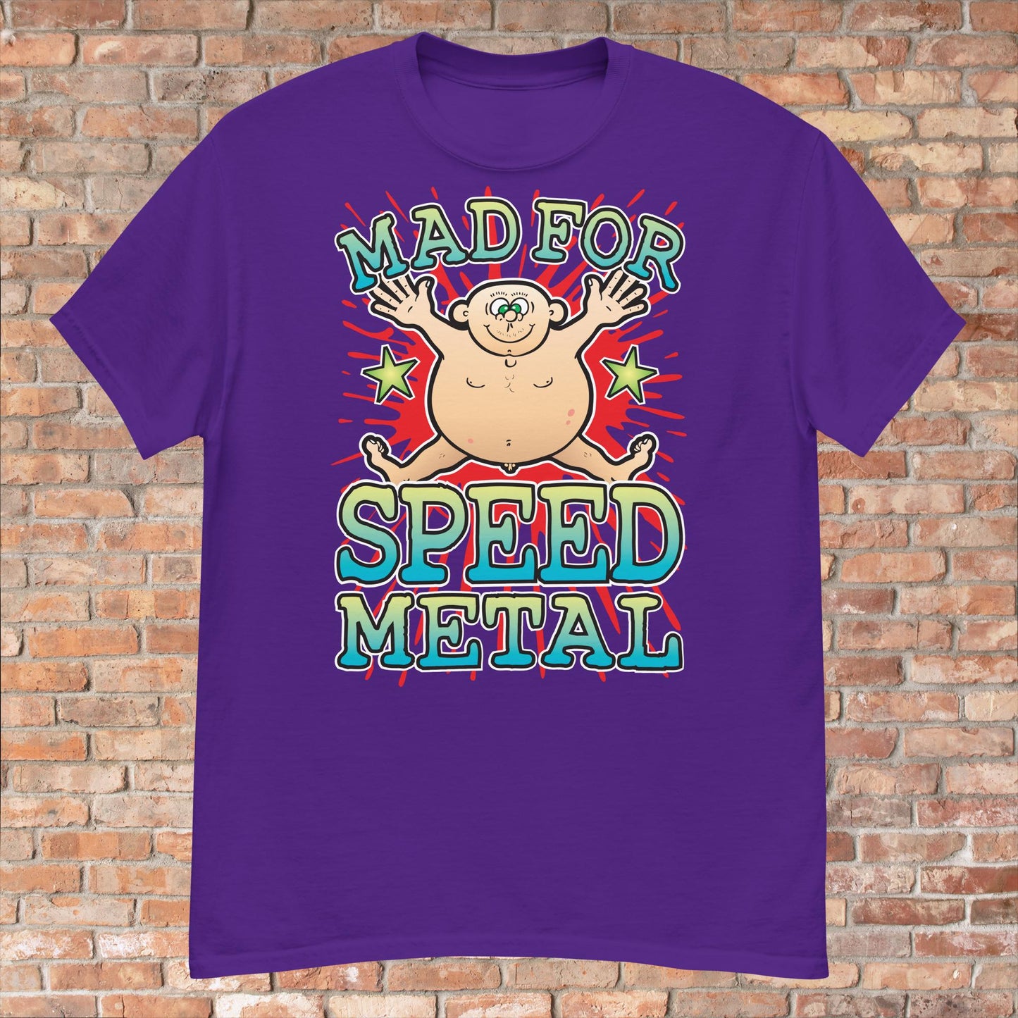 Speed Metal Cotton T-Shirt