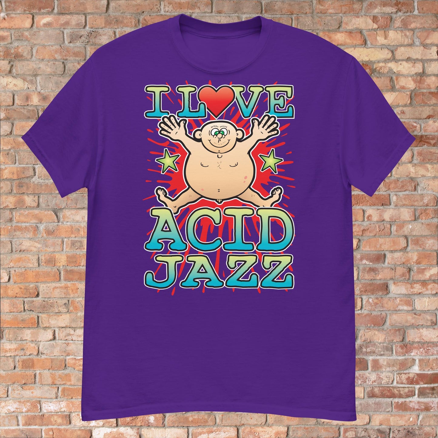 Acid Jazz Cotton Love Music T-Shirt