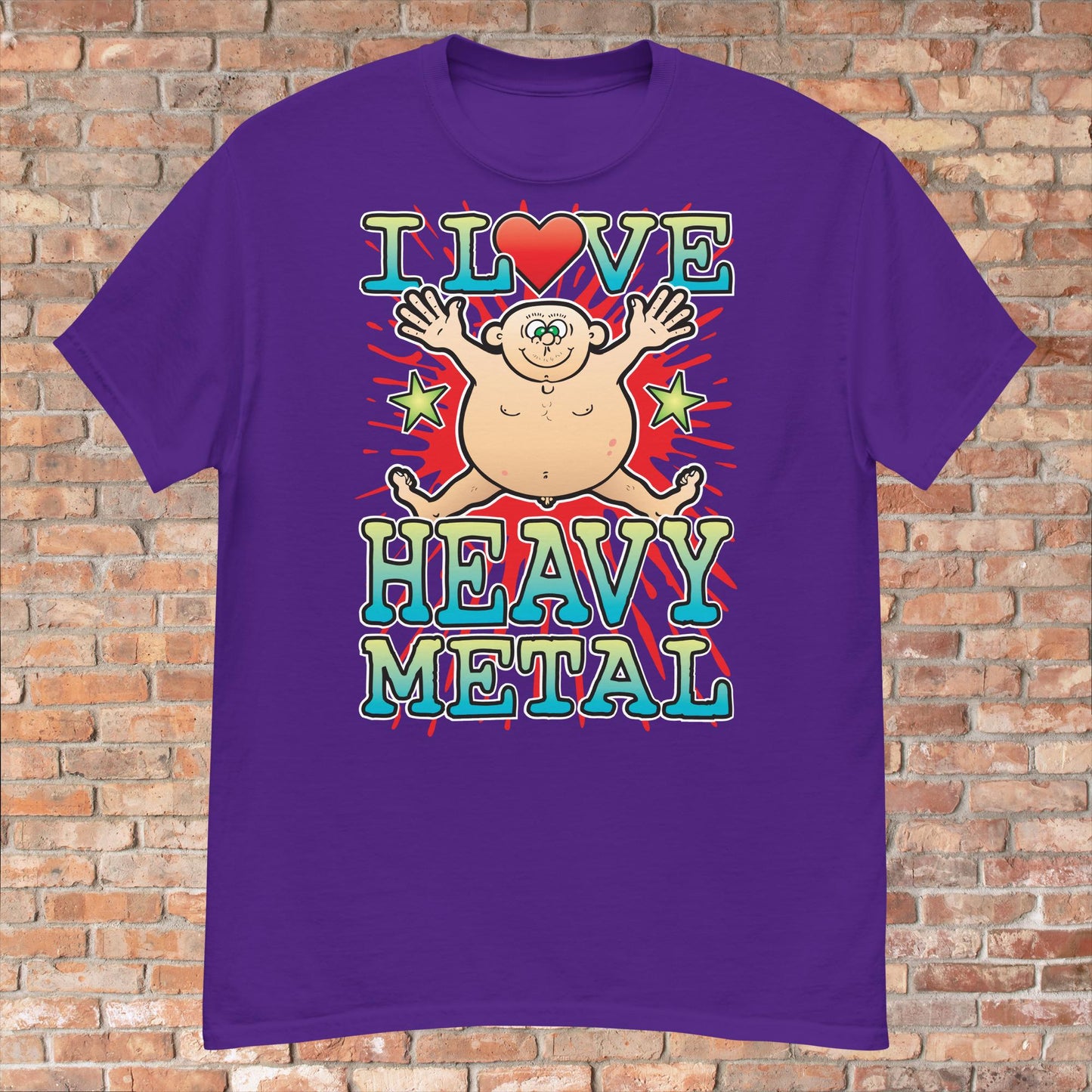 Heavy Metal Cotton Love Music T-Shirt