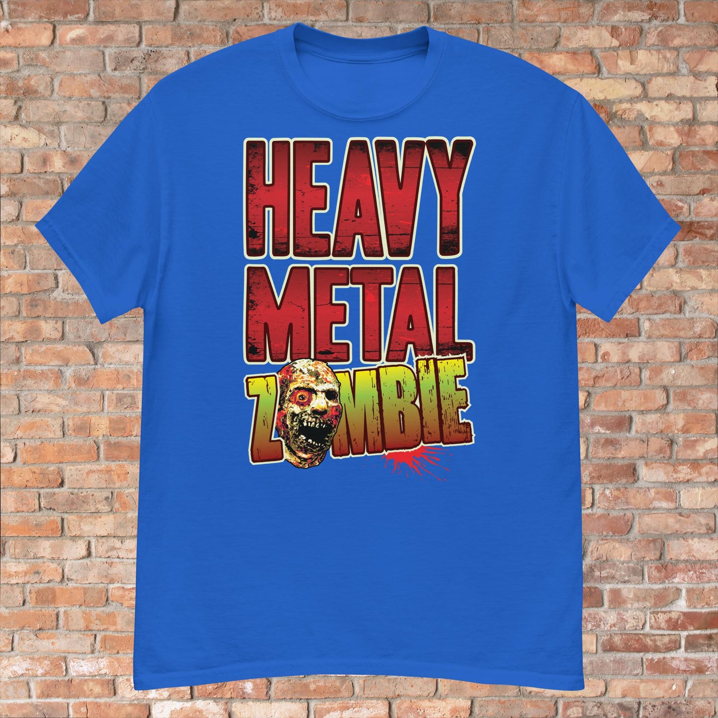 Heavy Metal Zombie Cotton T-Shirt