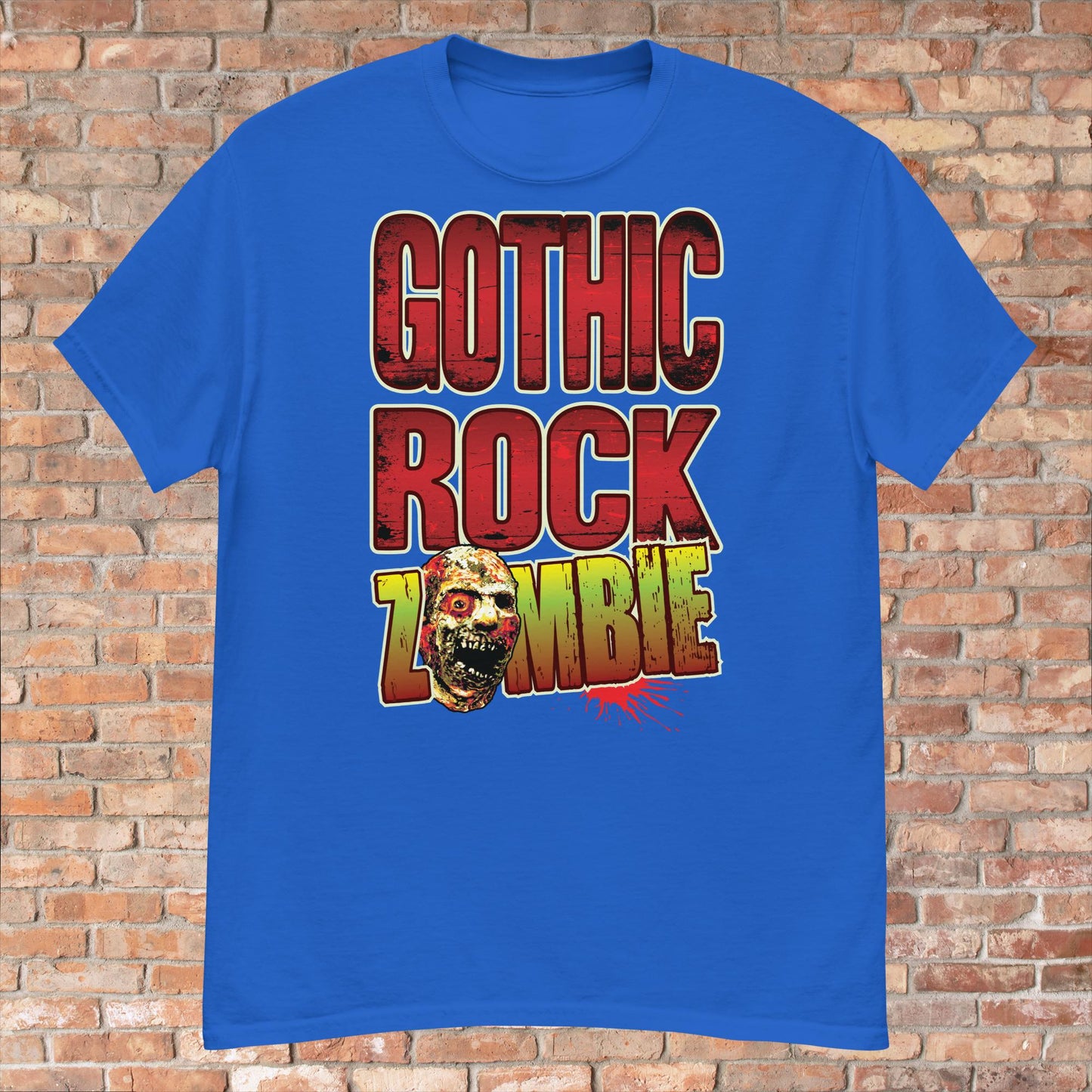 Gothic Rock Zombie Cotton T-Shirt