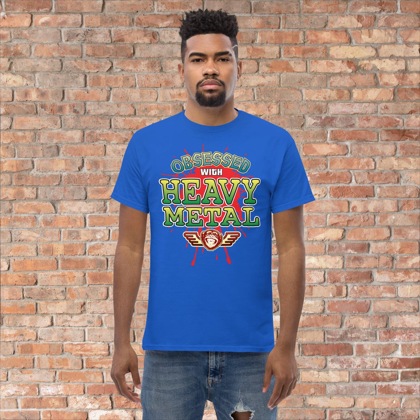 Heavy Metal Obsessed Cotton T-Shirt