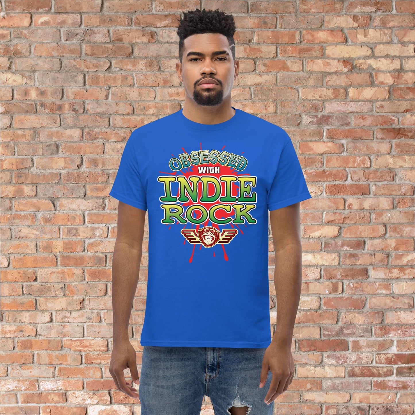 Indie Rock Obsessed Cotton T-Shirt